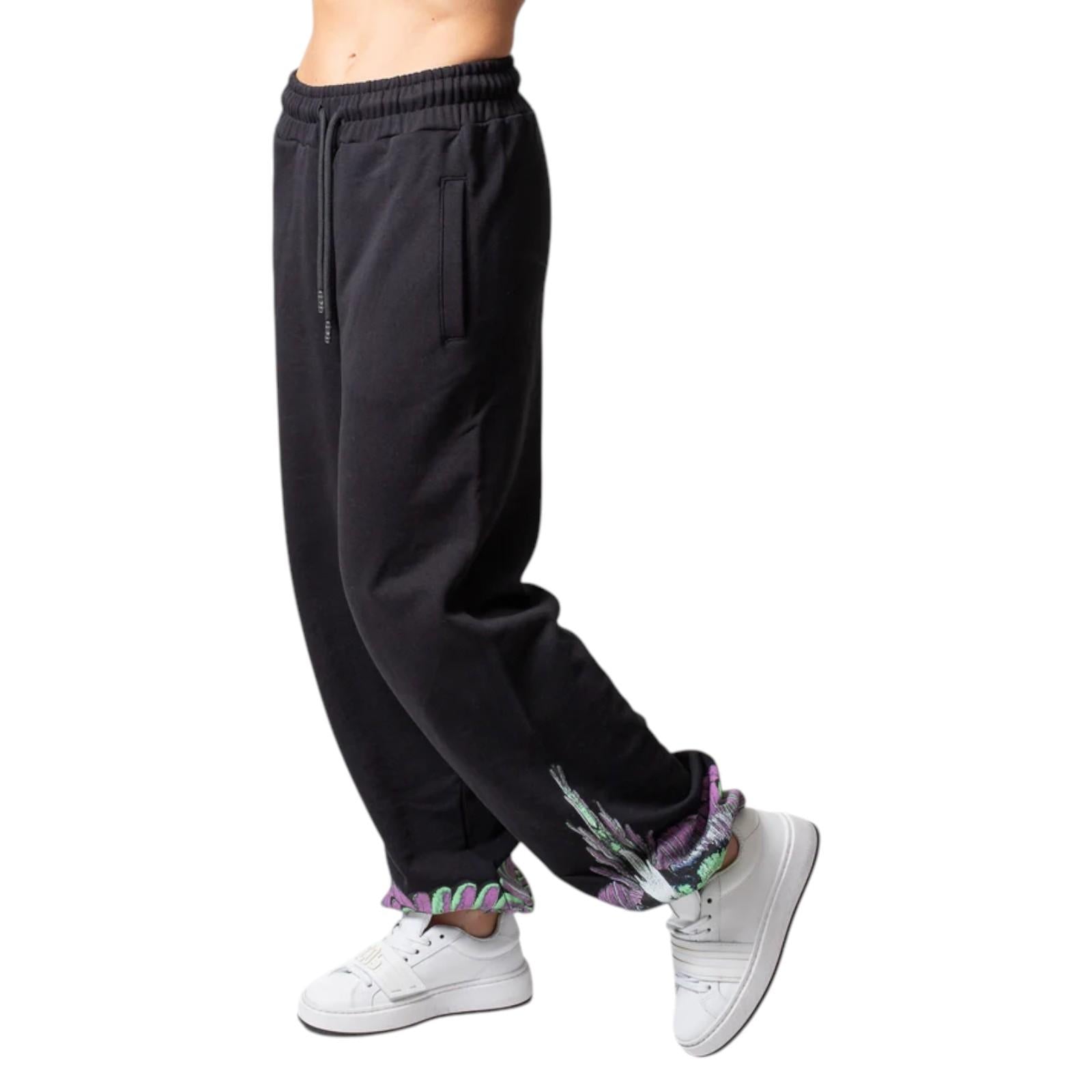 Pantalone MARCELO BURLON Donna 25ICM30074 NER