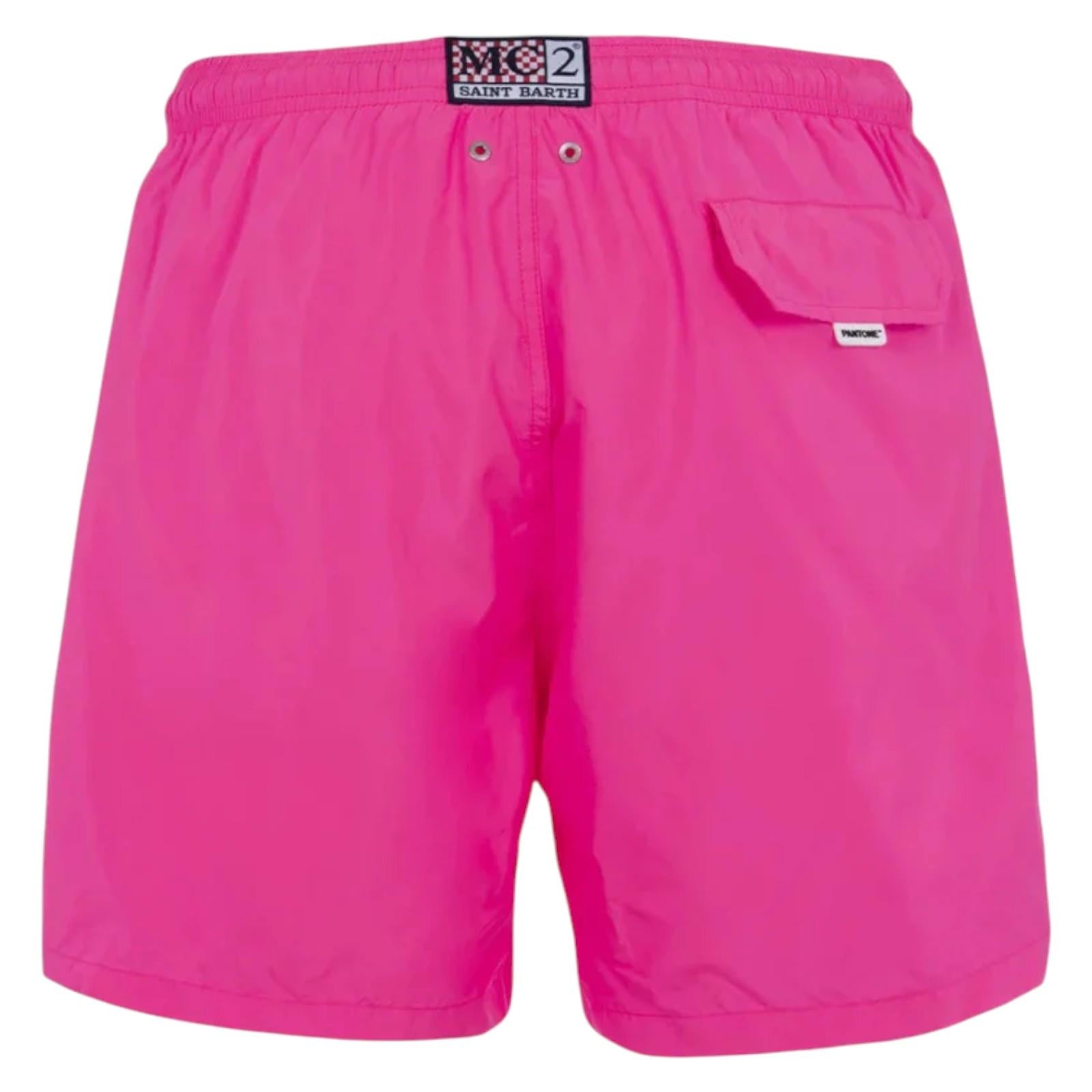 Boxer mare MC2 SAINT BARTH kids JEAN-LIGHTING-PANTONE 01616H MC2 SAINT BARTH