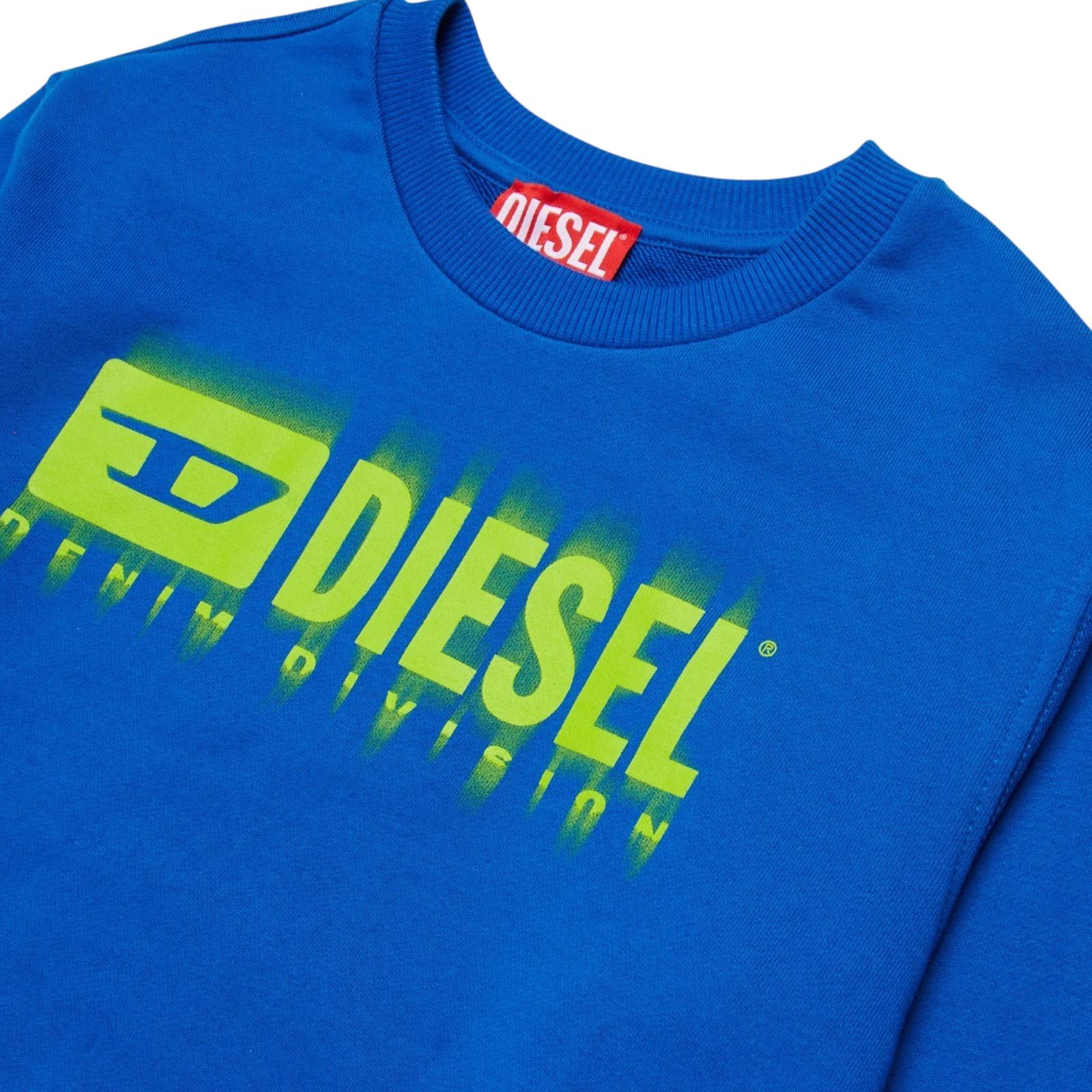 Felpa DIESEL kids Bambino J02040-KYAVF K823
