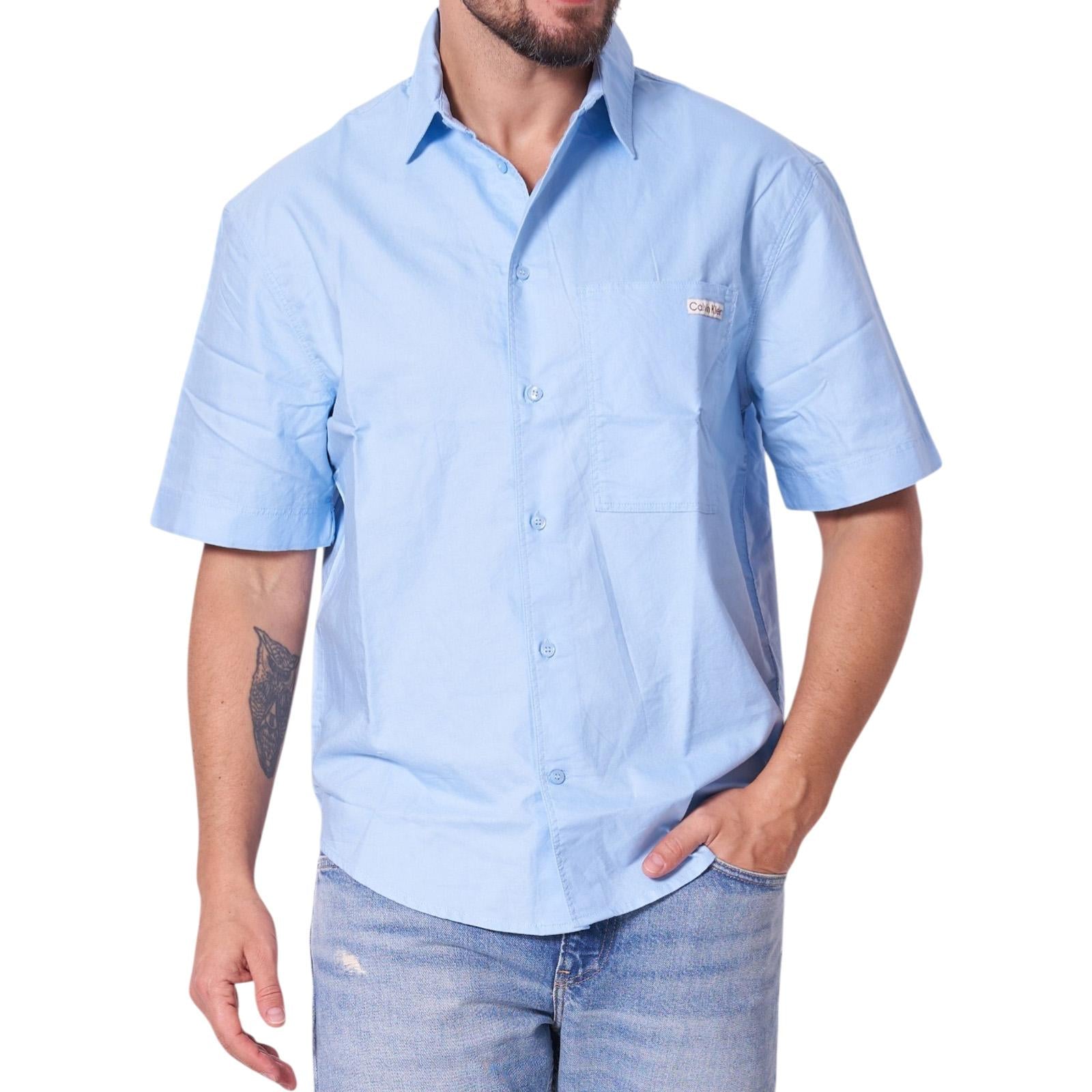 Camicia CALVIN KLEIN Uomo J30J327293 CBR