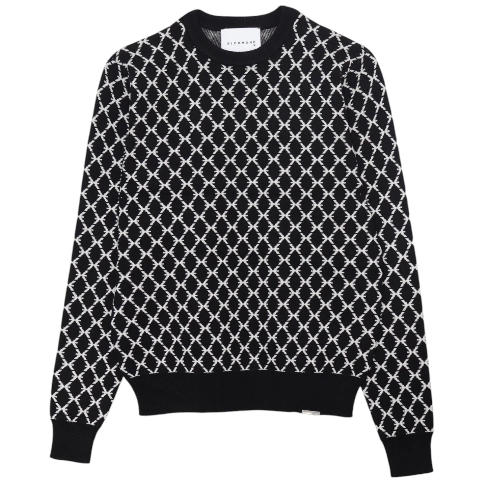 Maglione RICHMOND UMA24028MA-RI NER RICHMOND