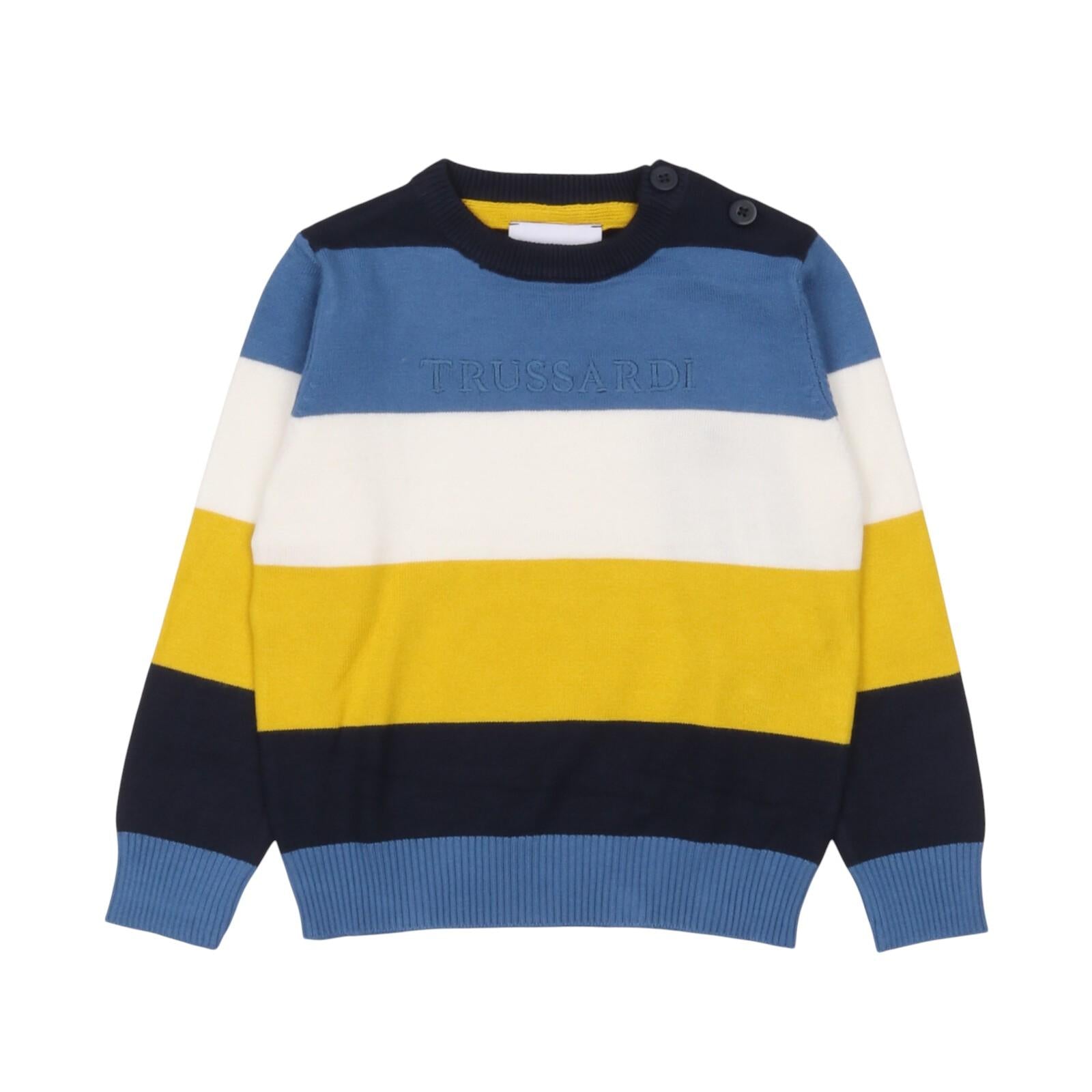 Maglione TRUSSARDI kids TIA24061MA-RI AVI TRUSSARDI