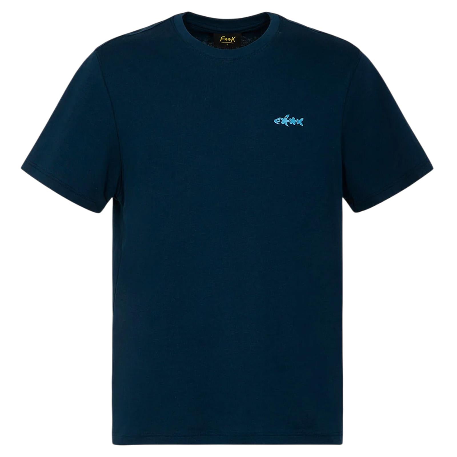 T-shirt FK Uomo FK25-M01TS70 BU