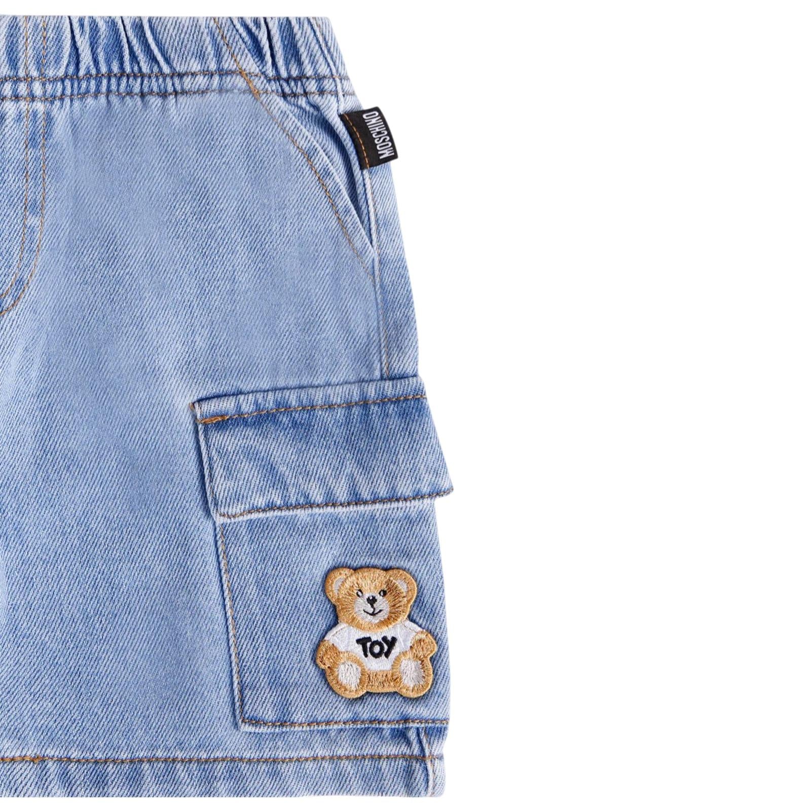 Bermuda MOSCHINO kids Bambino MUQ01G-L0E34 4104I