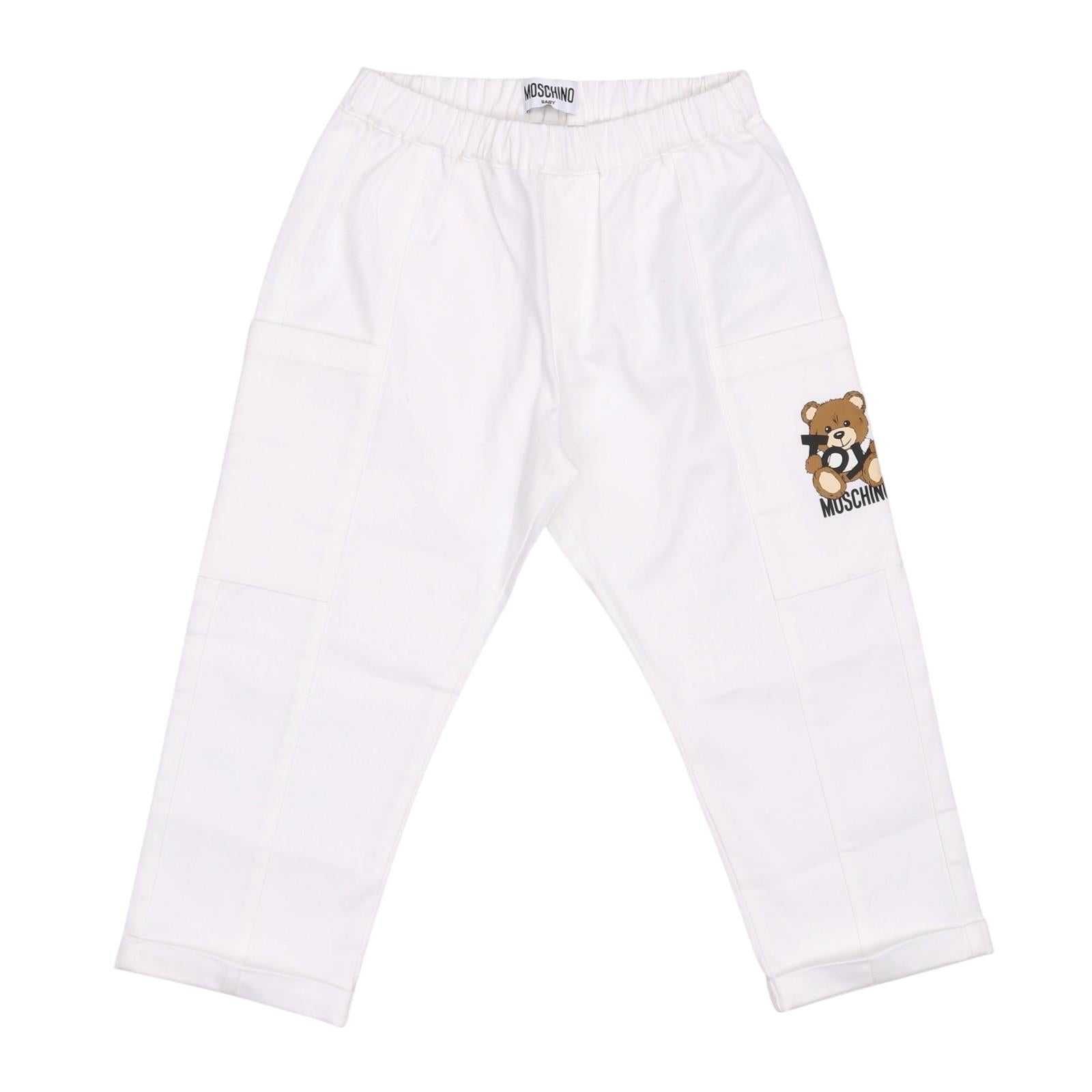 Pantalone MOSCHINO kids MUP05C-LPA01 10101 MOSCHINO