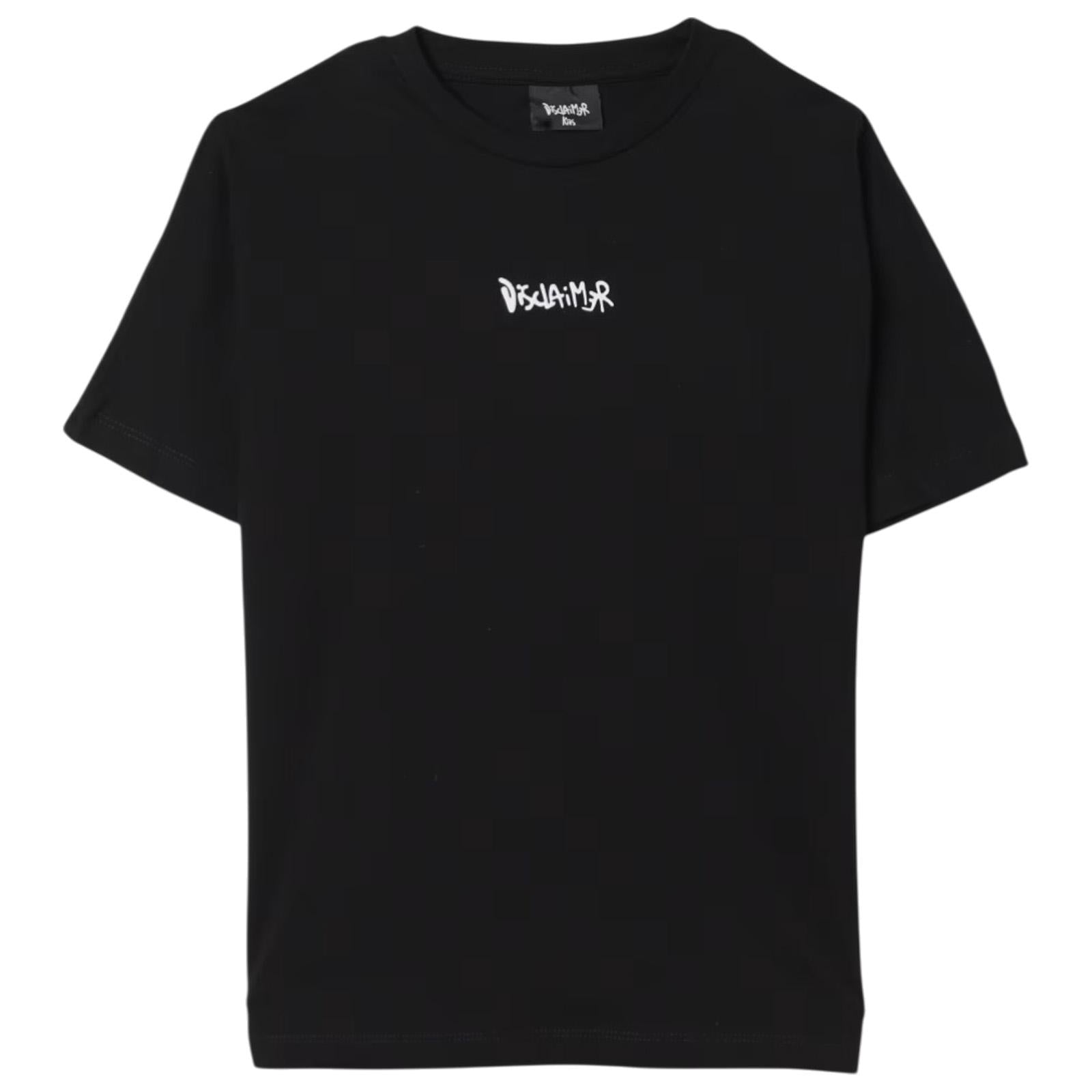 T-shirt DISCLAIMER kids 25EDK58407 NER DISCLAIMER