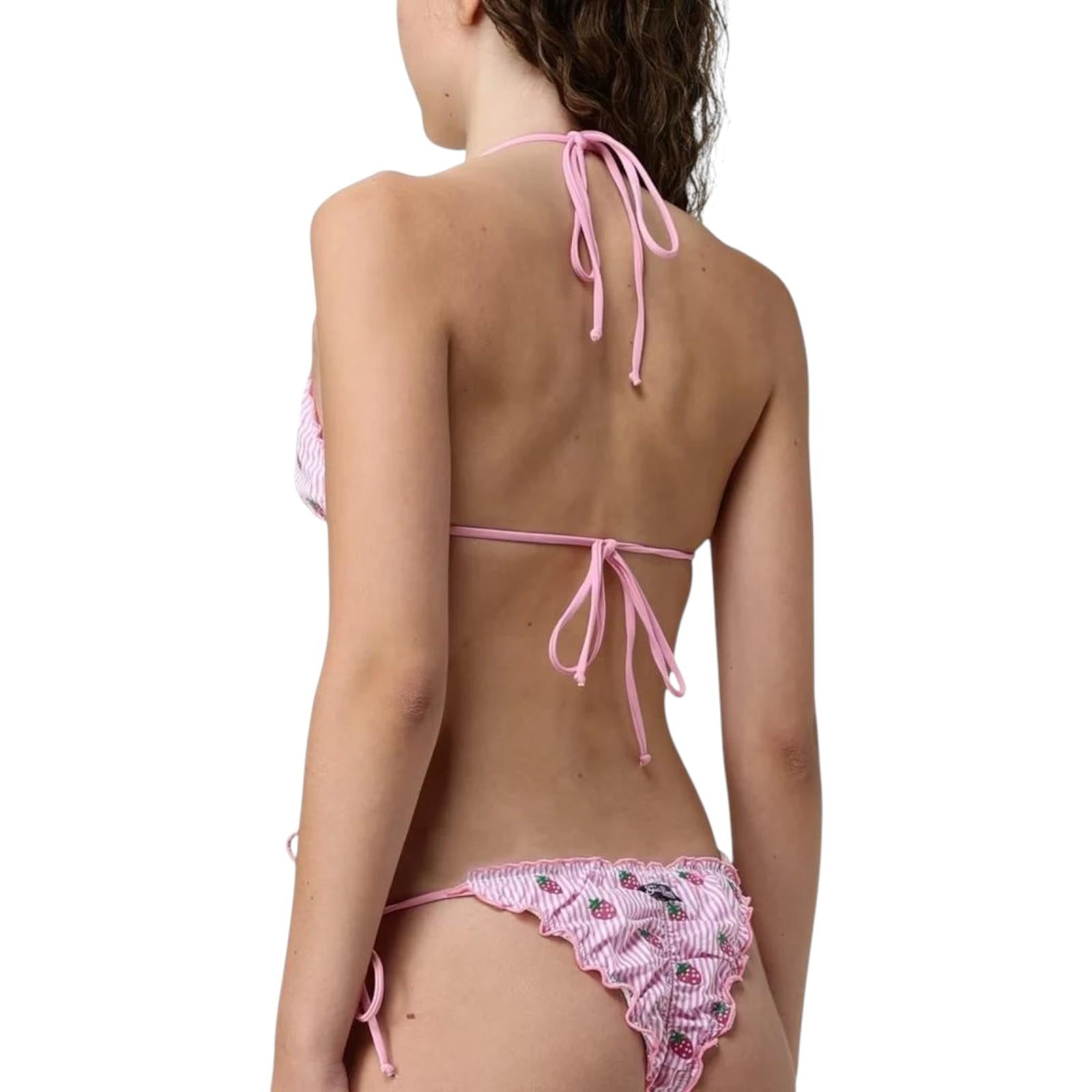 Triangle bikini MC2 SAINT BARTH WOMAN SAGITTARIUS-COTTON 01430H