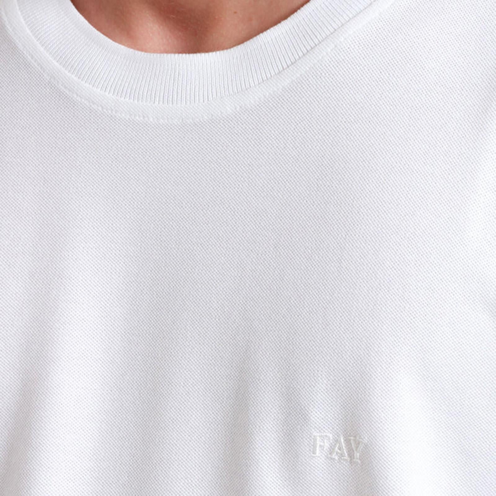 T-shirt FAY NPMB350136S TDWB001 FAY
