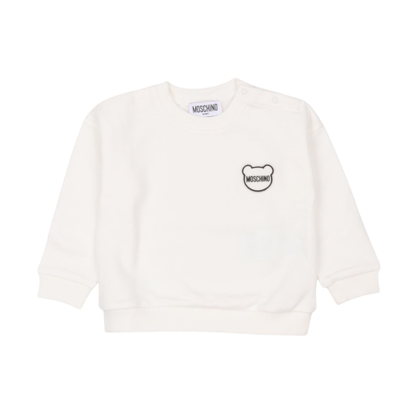 Felpa MOSCHINO kids MXF03Q-LCA58 10063 MOSCHINO