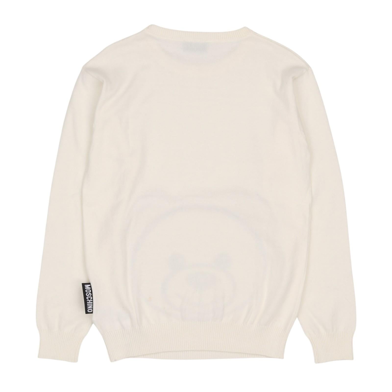 Maglione MOSCHINO kids HUW00J-LHE09 10063 MOSCHINO