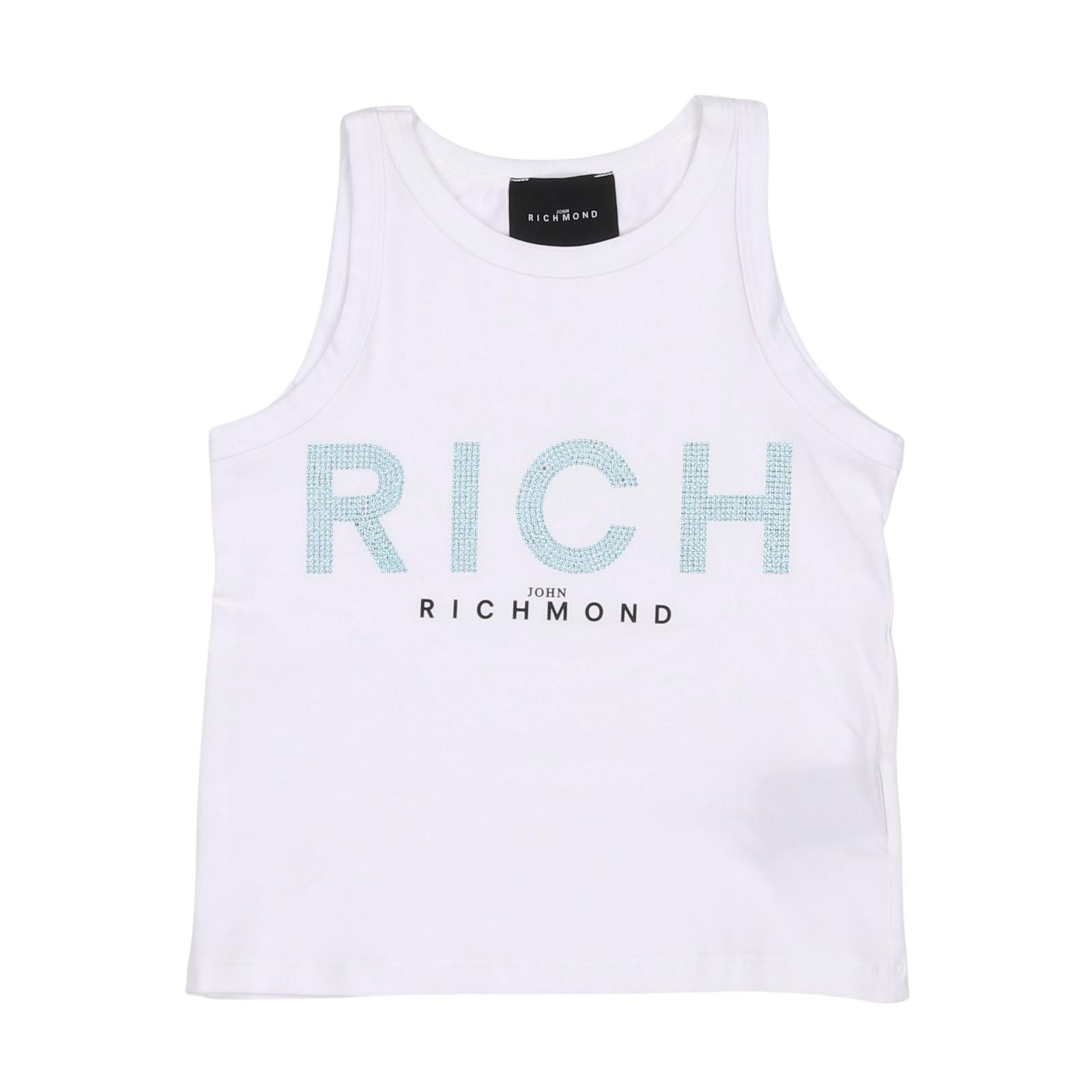 Canotta RICHMOND kids Bambina RGP25133CN BIA