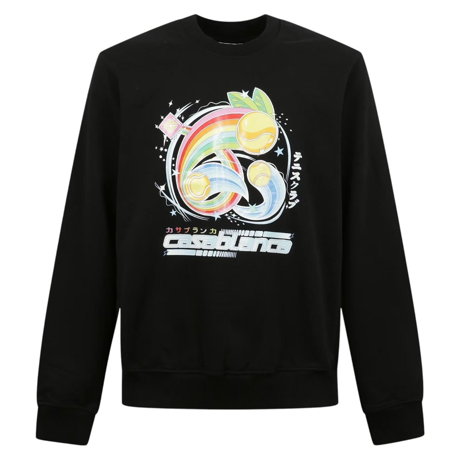Felpa CASABLANCA Uomo M-AW25-JTP-293-02 NER