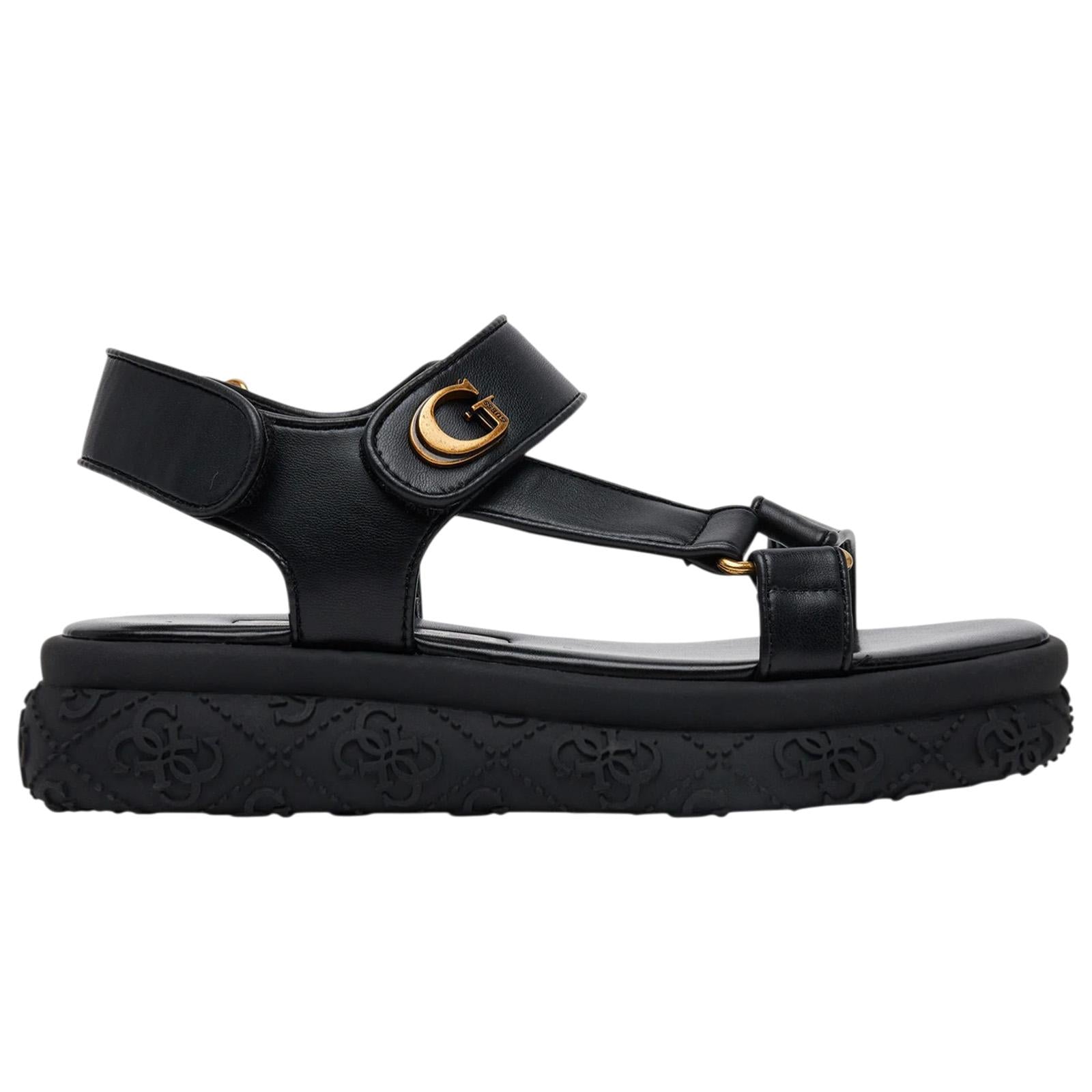 Sandals GUESS WOMAN FLJLANELE03 BLACK