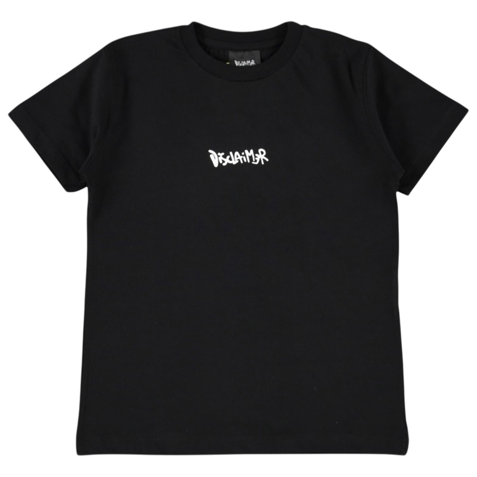 T-shirt DISCLAIMER kids 25EDK58468 NER DISCLAIMER