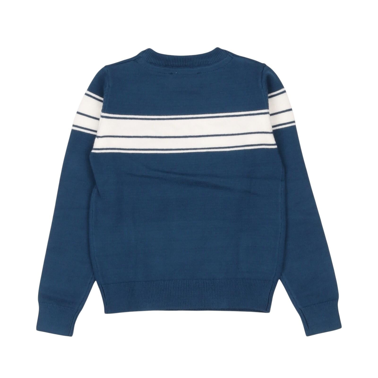 Maglione TRUSSARDI kids TIA24112MA-RI BLU TRUSSARDI