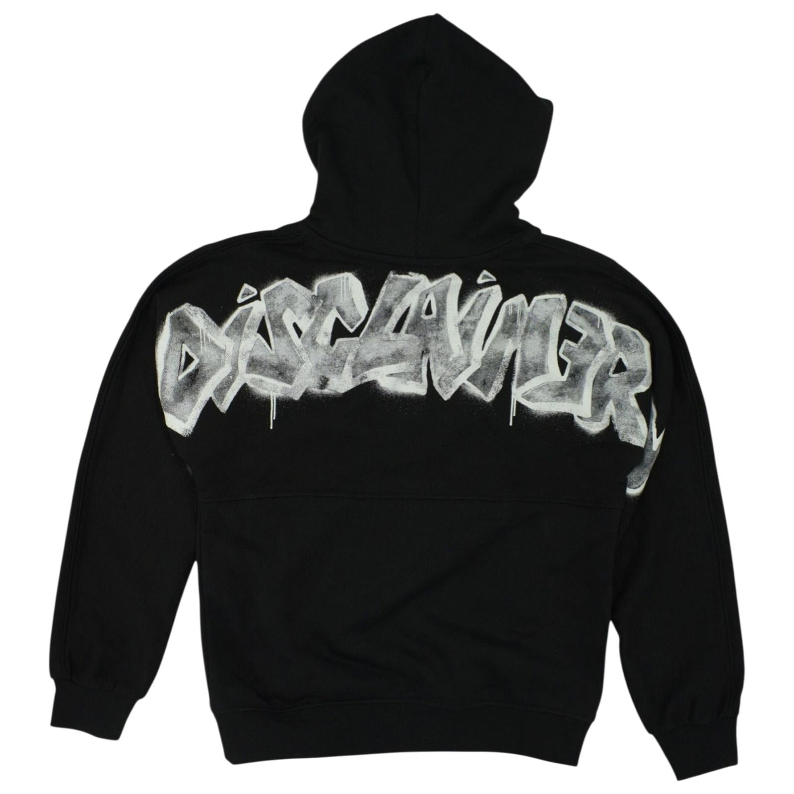 Felpa DISCLAIMER kids 25EDK58400 NER-B DISCLAIMER