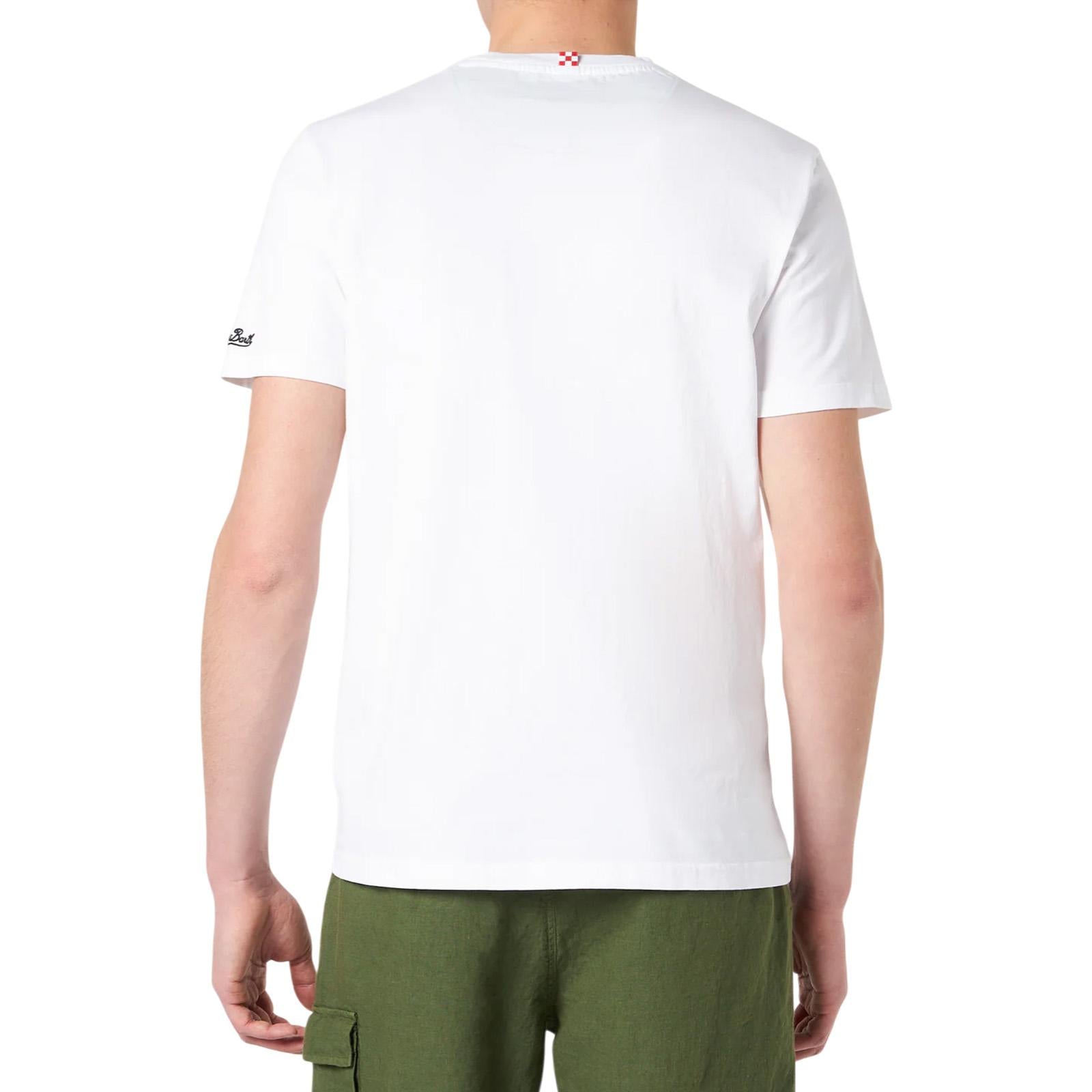 T-shirt MC2 SAINT BARTH BLANCHE 06145D MC2 SAINT BARTH