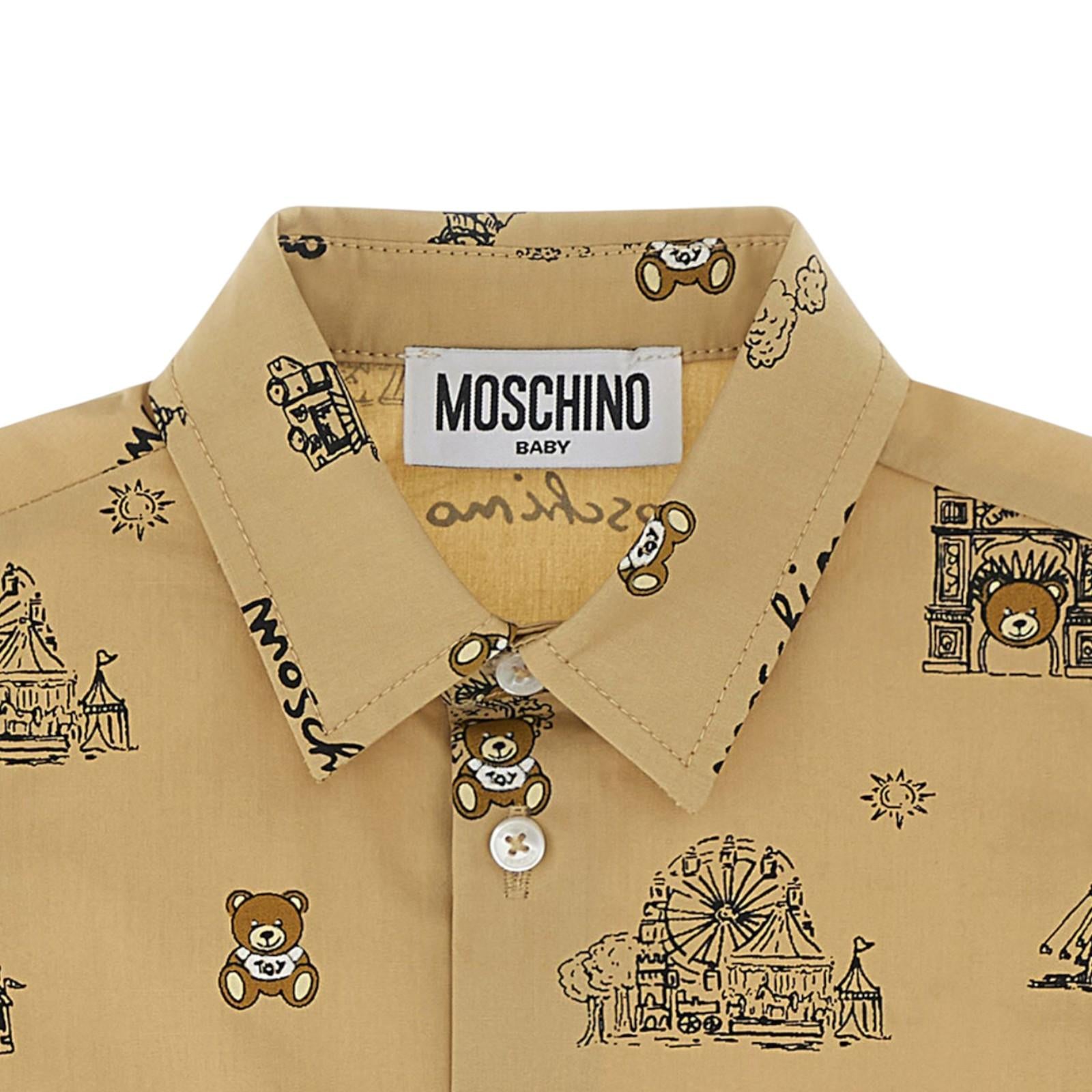 Camicia MOSCHINO kids MOC018-LLB46 83445 MOSCHINO