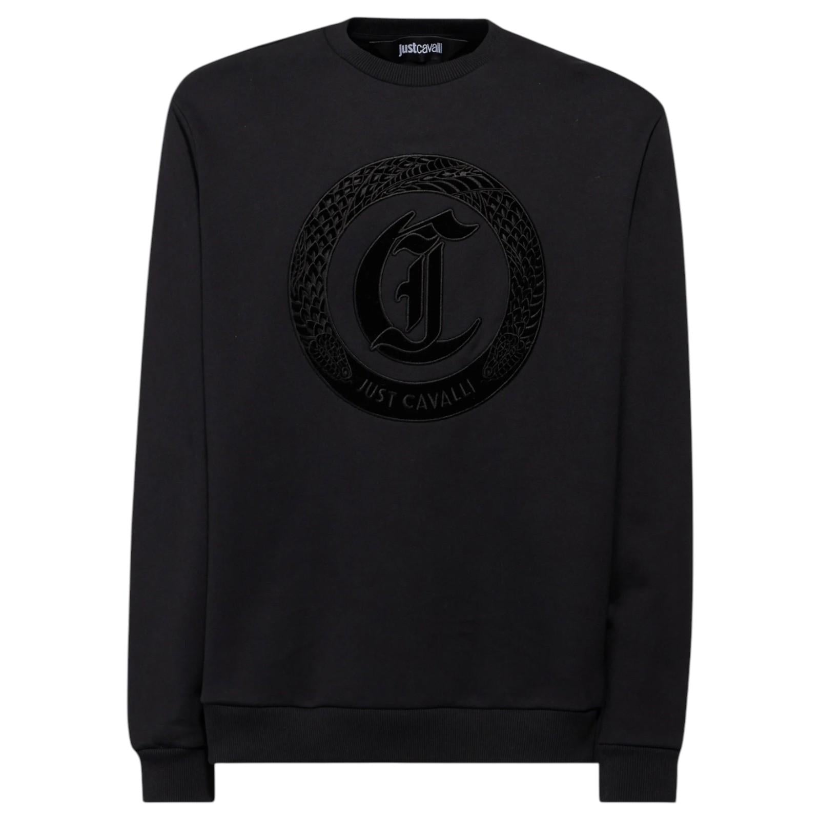 Felpa JUST CAVALLI 77OAIE19-CF102 899 JUST CAVALLI