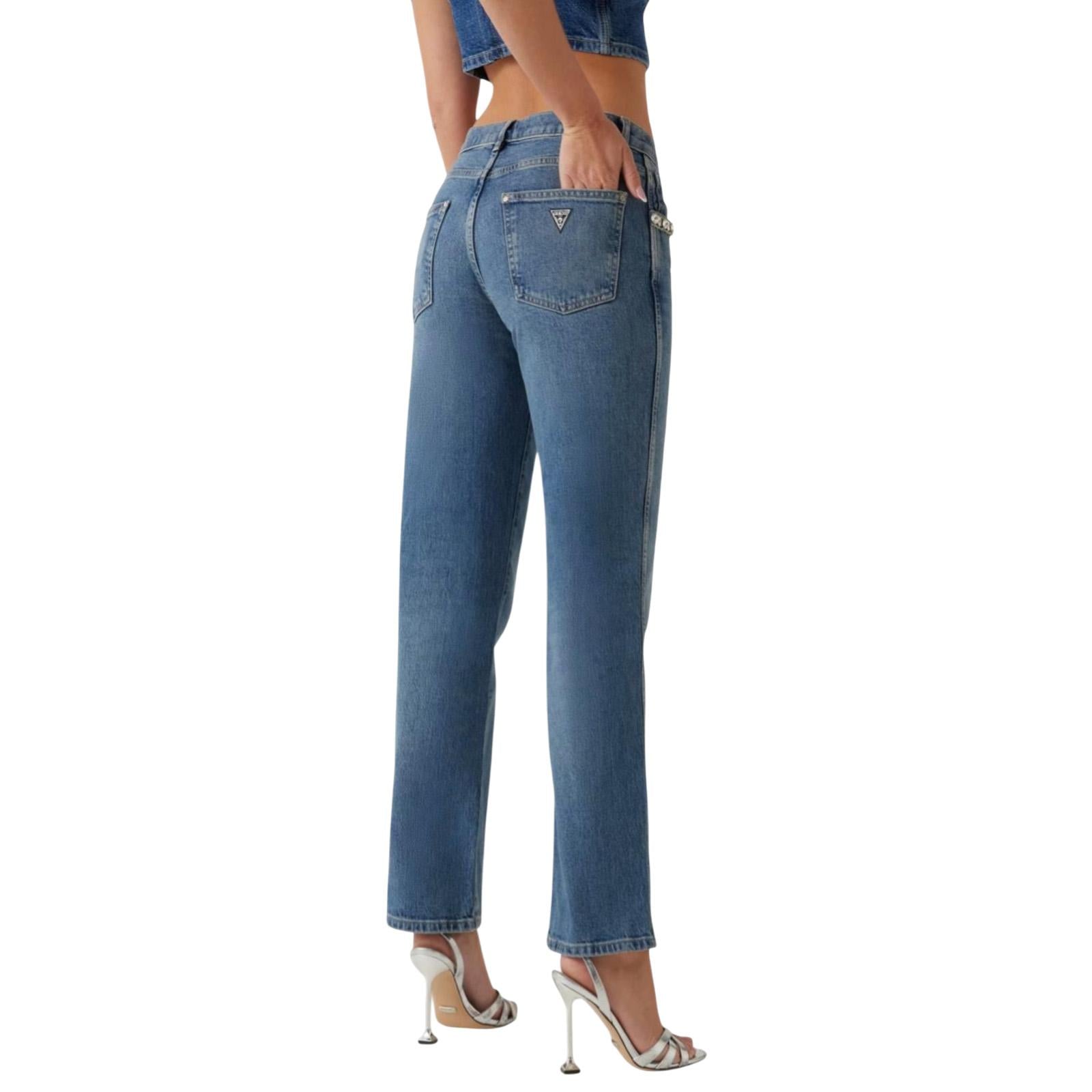 Jeans GUESS Donna W5RA1ND5ACC D3CA