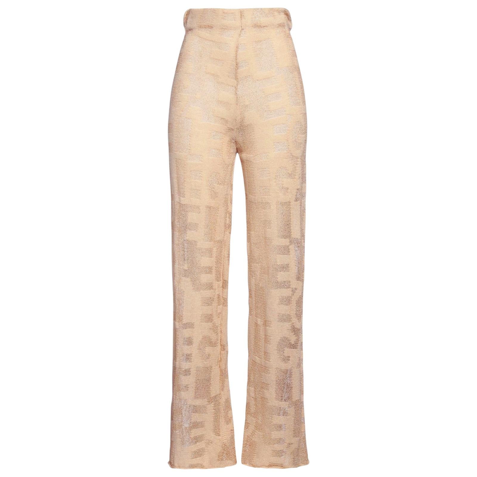 Pantalone GAELLE GAABW05517-MTTM0001 ORO GAELLE