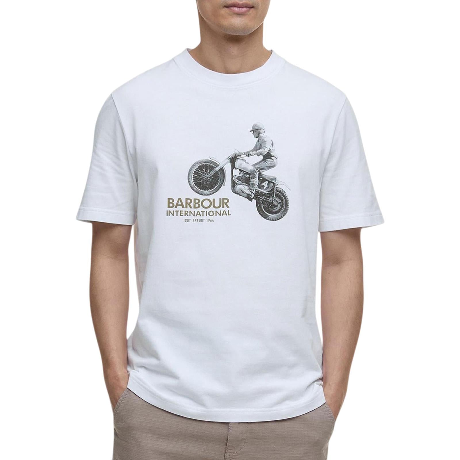T-shirt BARBOUR Uomo MTS1432 WH11