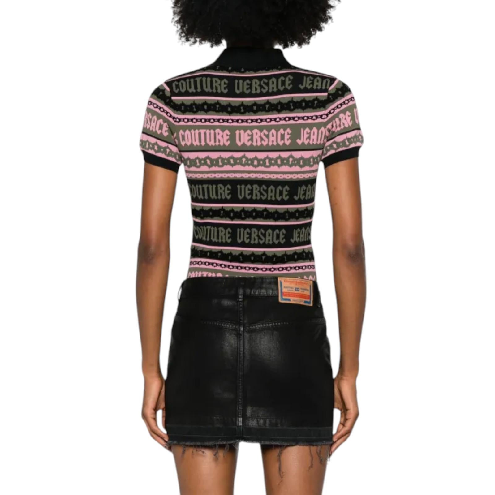 Polo VERSACE JEANS 77HAFM32-CM40H 151 VERSACE JEANS