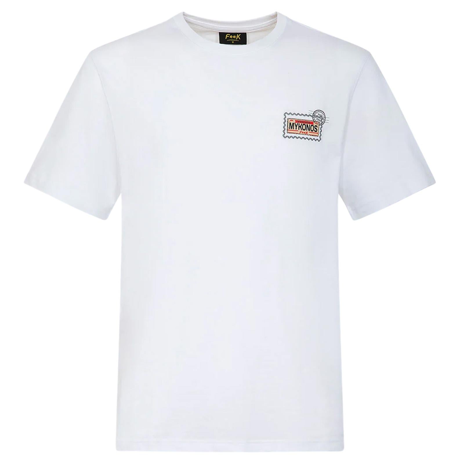 T-shirt FK Uomo FK25-M01TS76 WH
