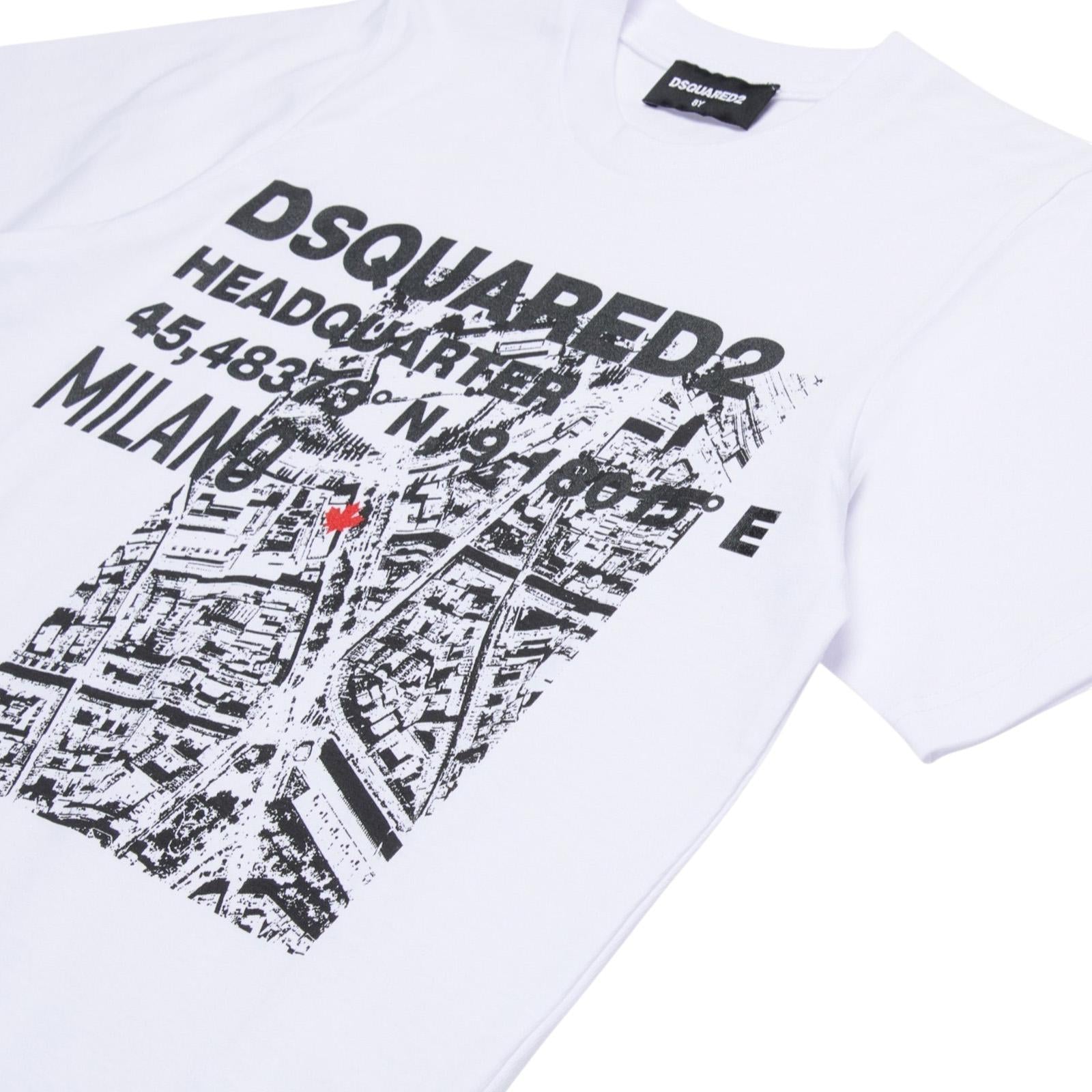 T-shirt DSQUARED2 kids DQ2801-D004G DQ100 DSQUARED2