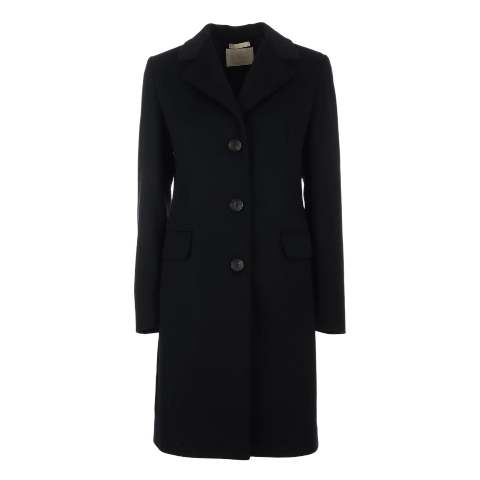 Cappotto CAPANI GIUSY-PAVONE BLU CAPANI