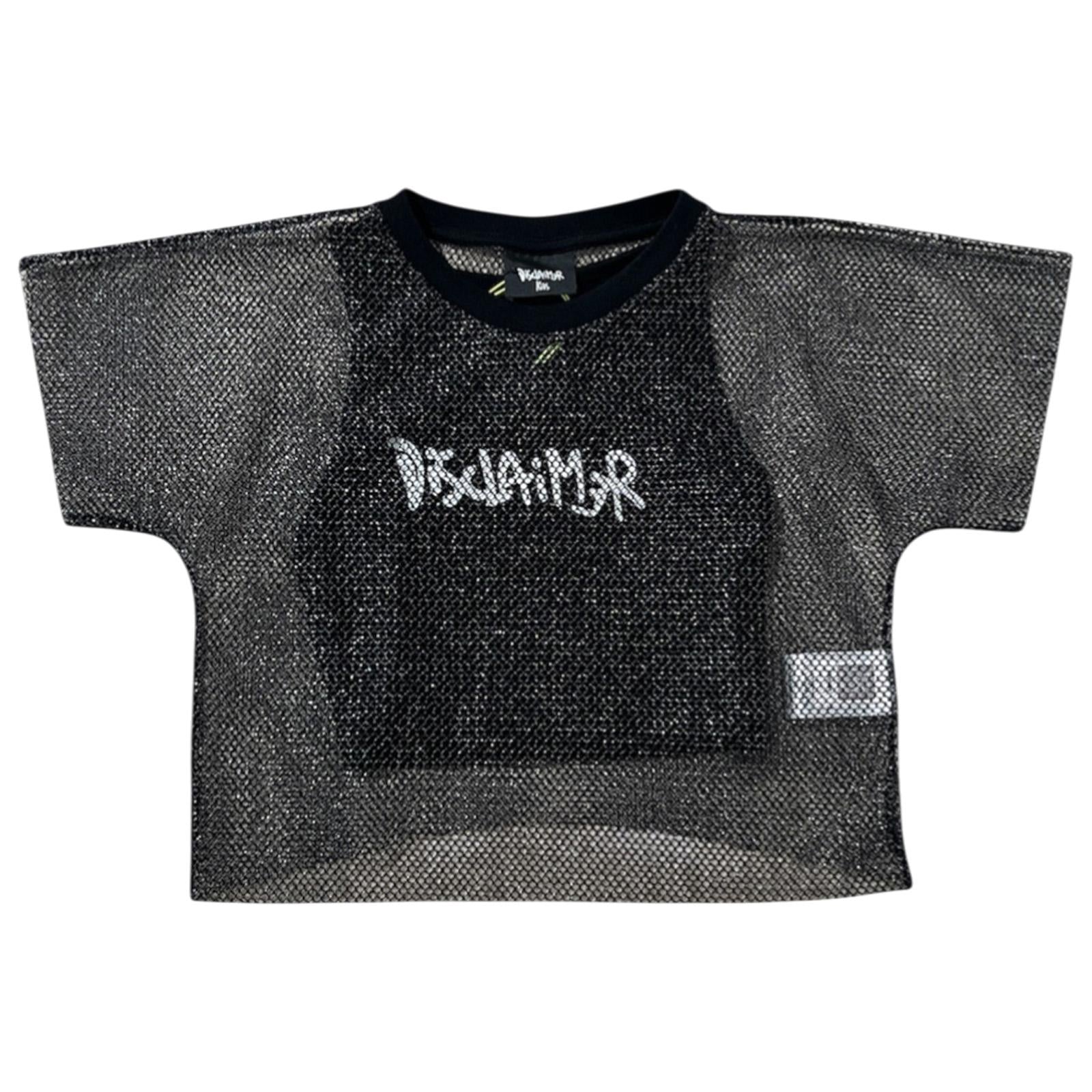 T-shirt DISCLAIMER kids 25EDK58542 NER DISCLAIMER