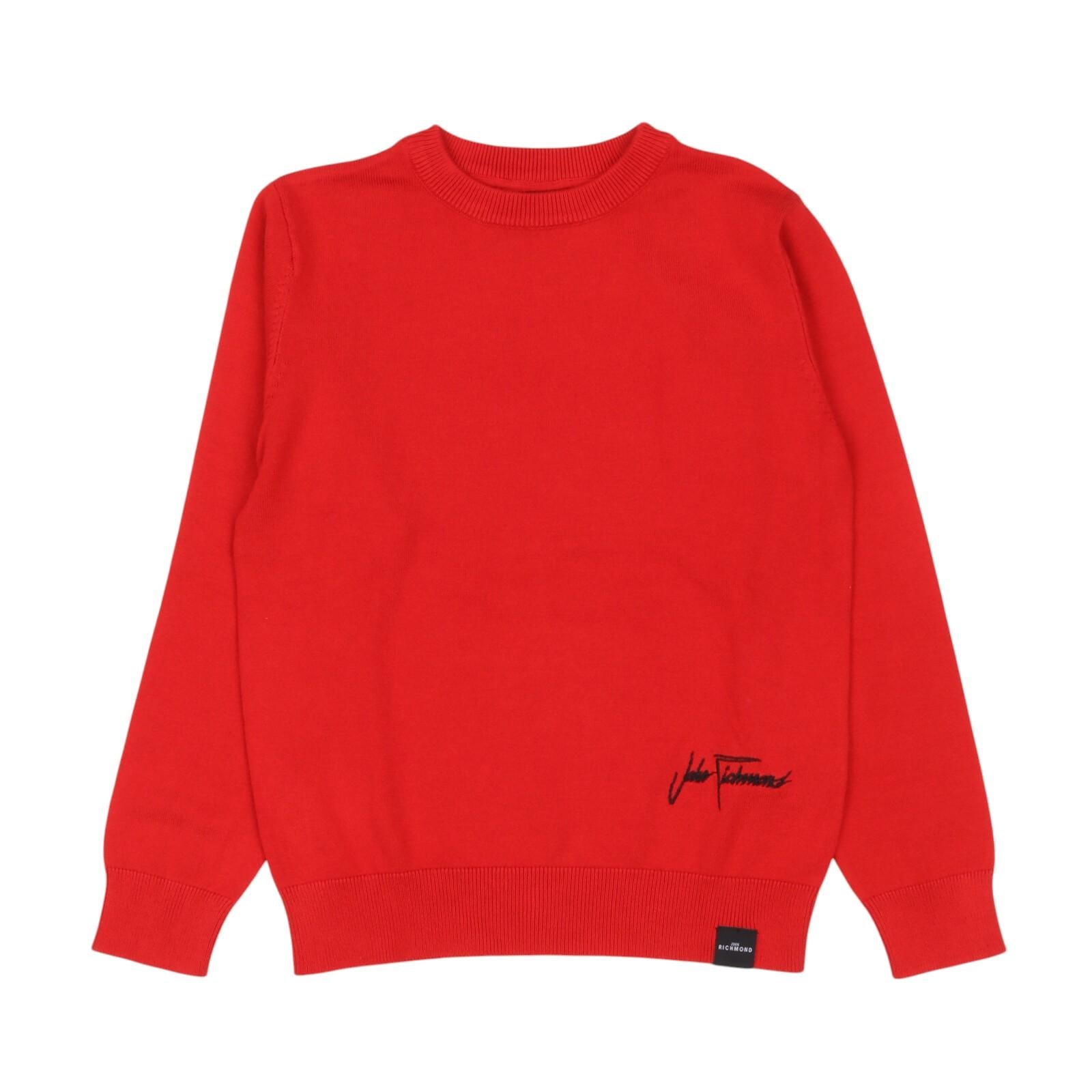 Maglione RICHMOND kids RBA24066MA-RI ROS RICHMOND