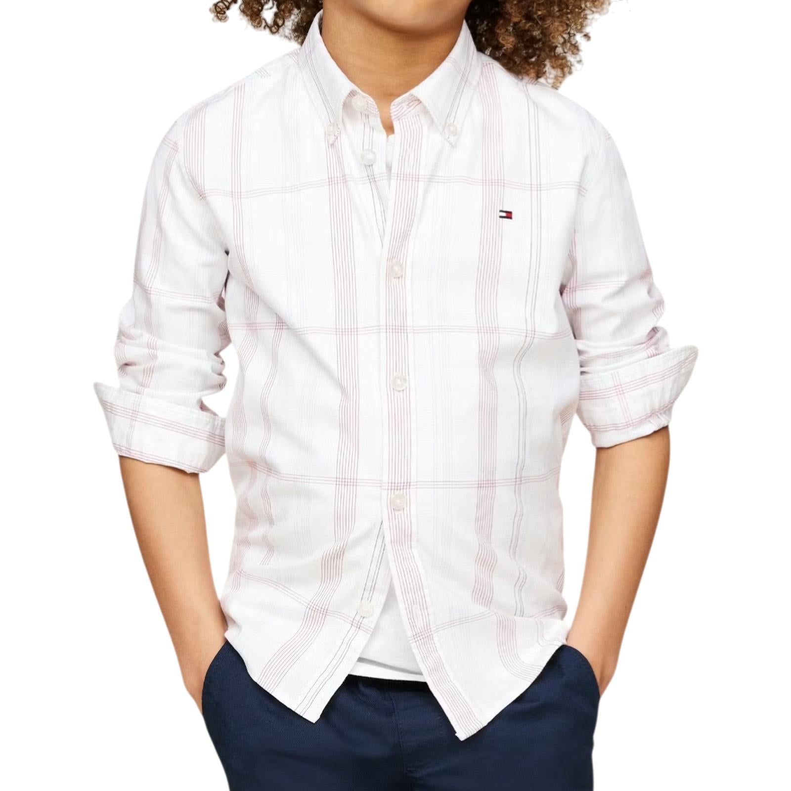 Camicia TOMMY HILFIGER kids Bambino KB0KB09132 0QL