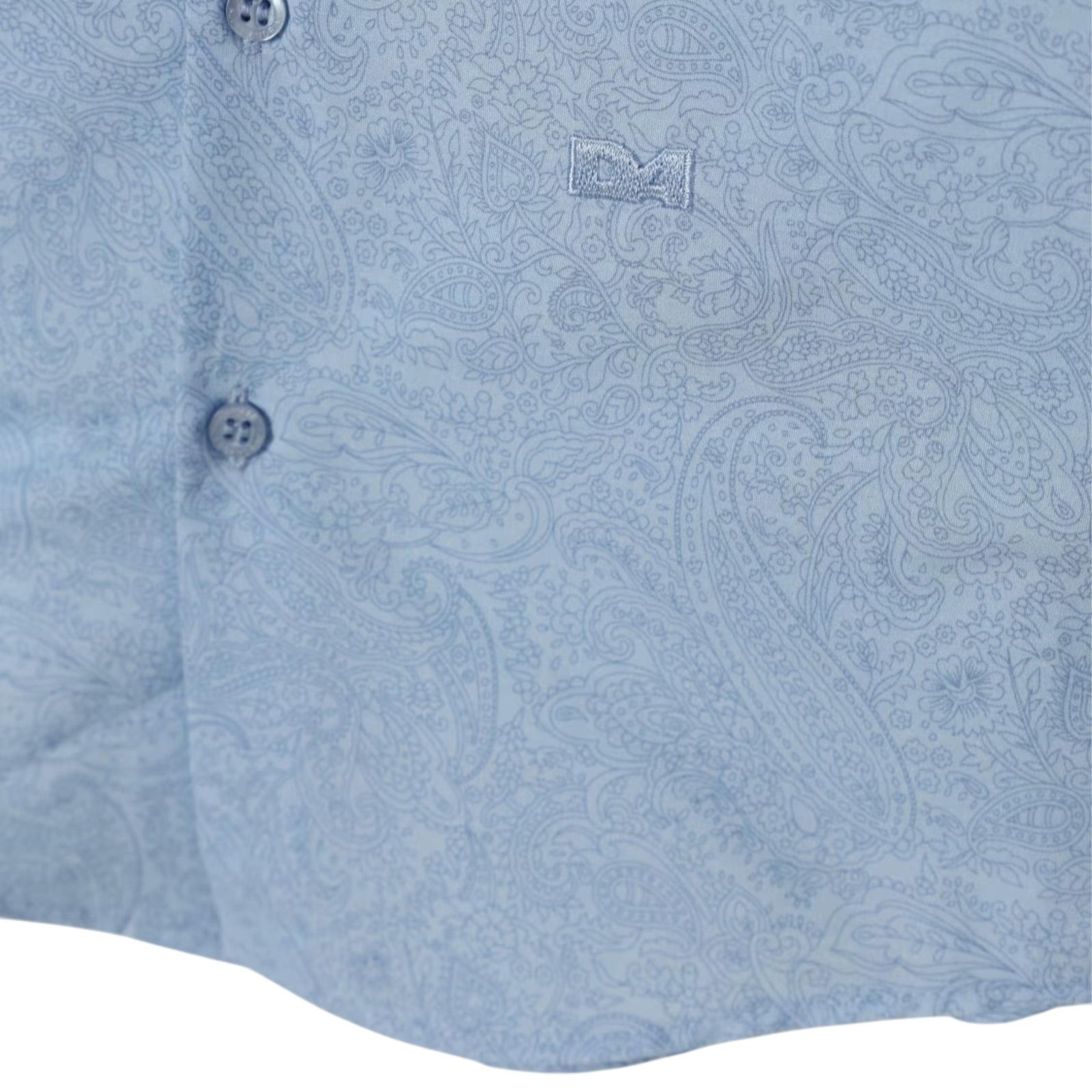 Camicia DANIELE ALESSANDRINI kids 1235C00190 CEL DANIELE ALESSANDRINI