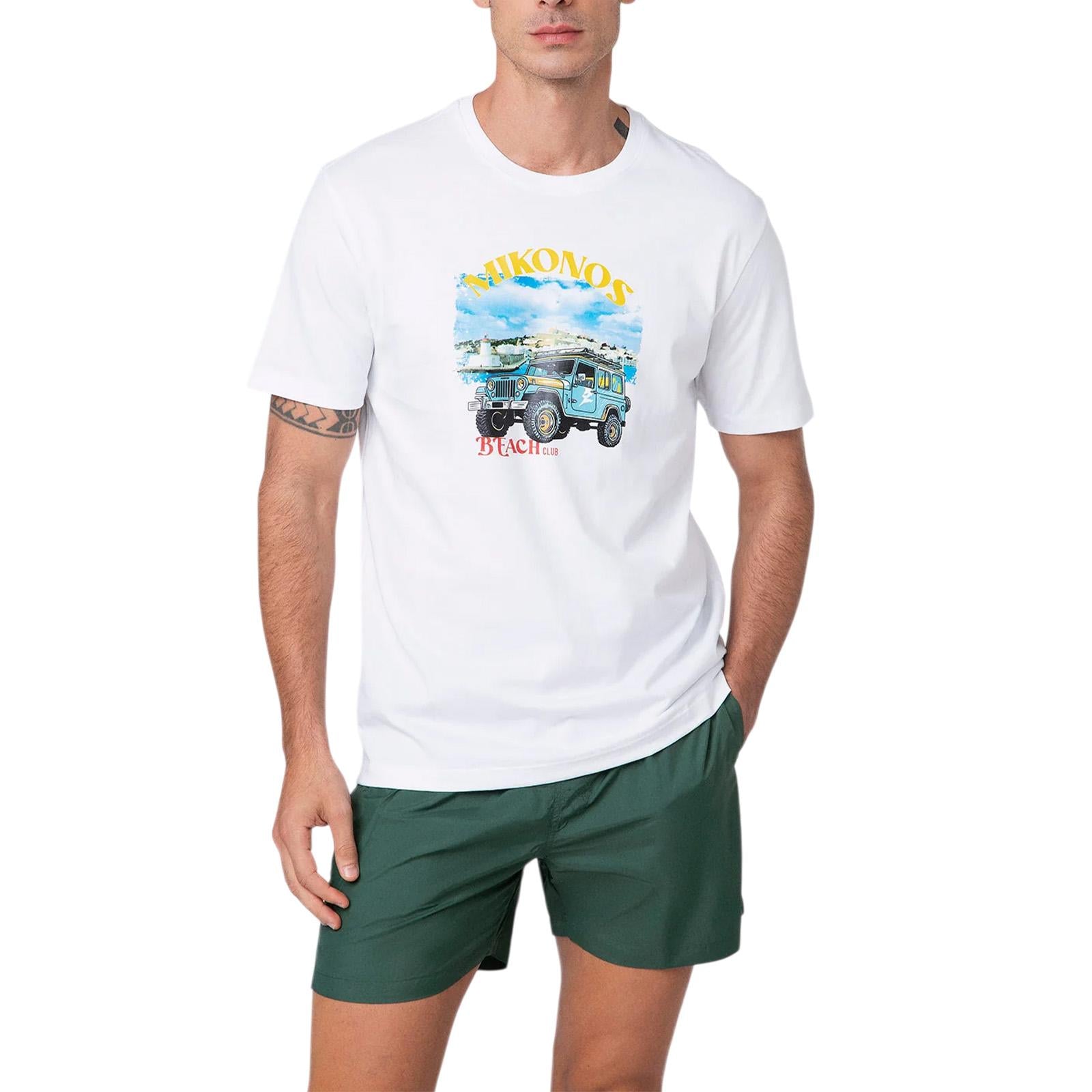 T-shirt FK Uomo FK25-M01TS75 WH