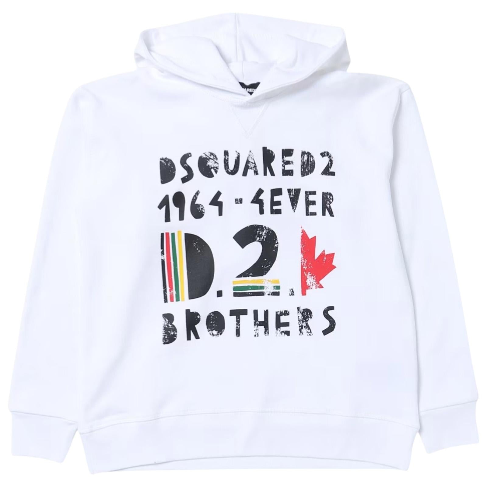 Felpa DSQUARED2 kids DQ2384-D0A41 DQ100 DSQUARED2