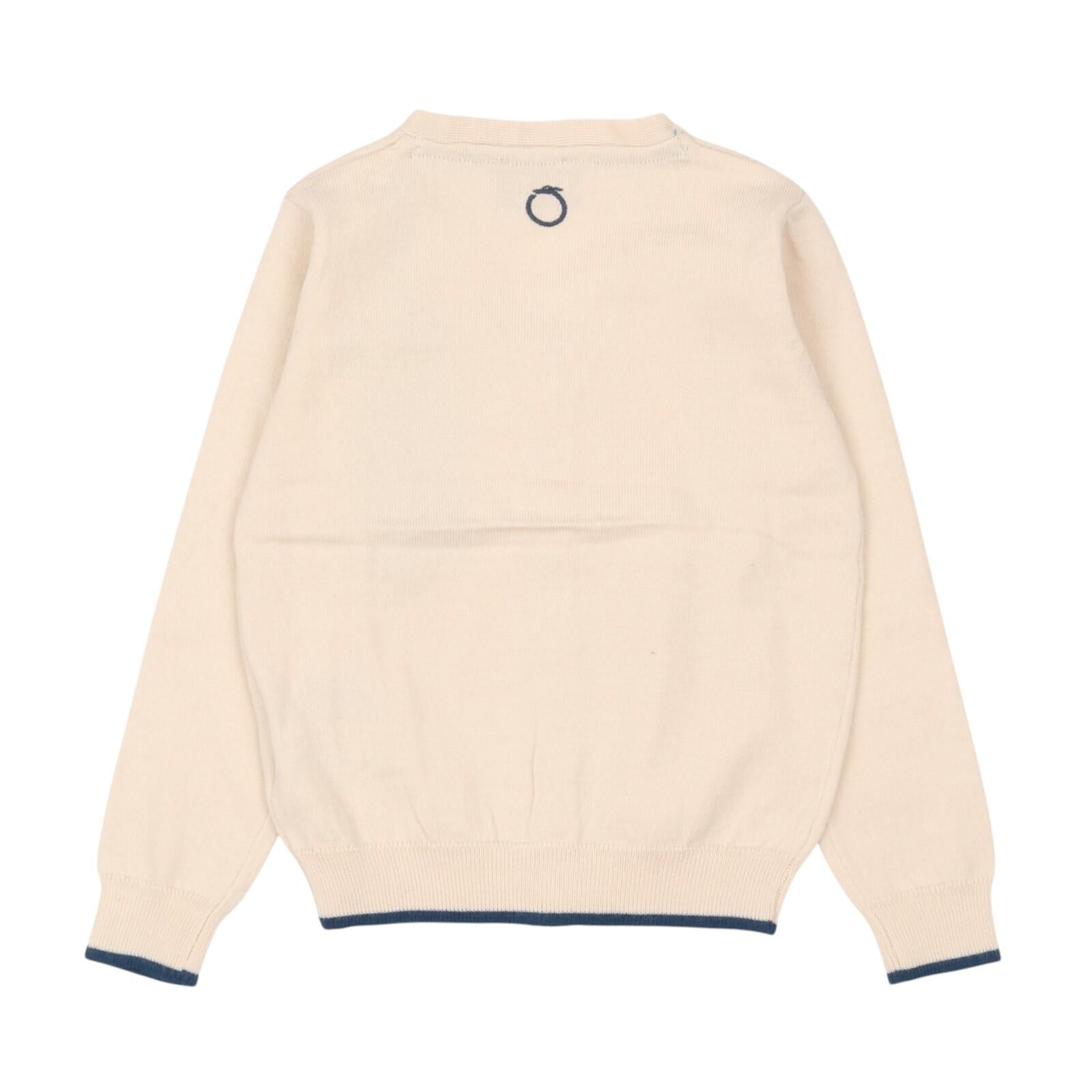 Cardigan TRUSSARDI kids TIA24130CD-RI BEI TRUSSARDI