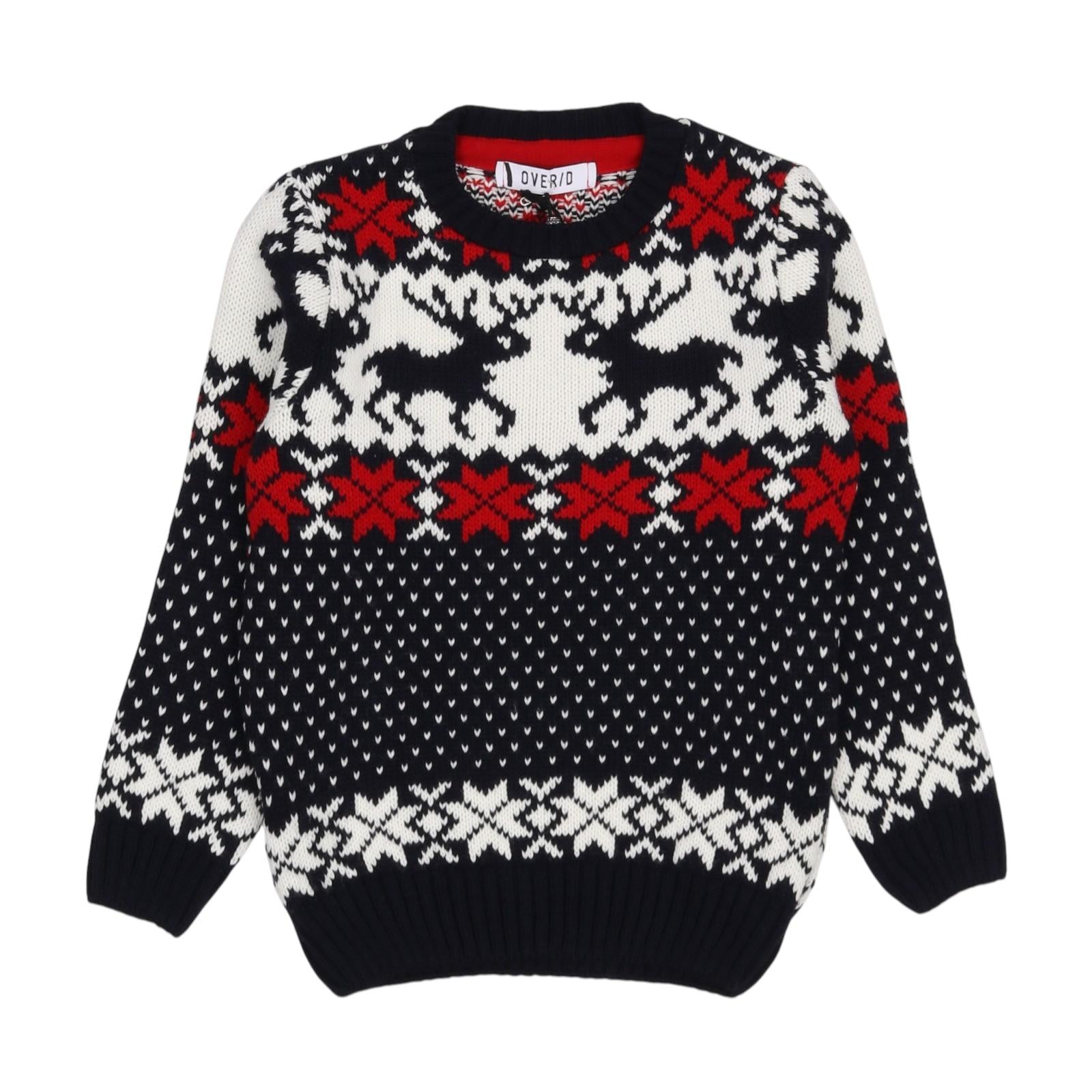 Maglione OVER-D kids OK906MG MUL OVER-D