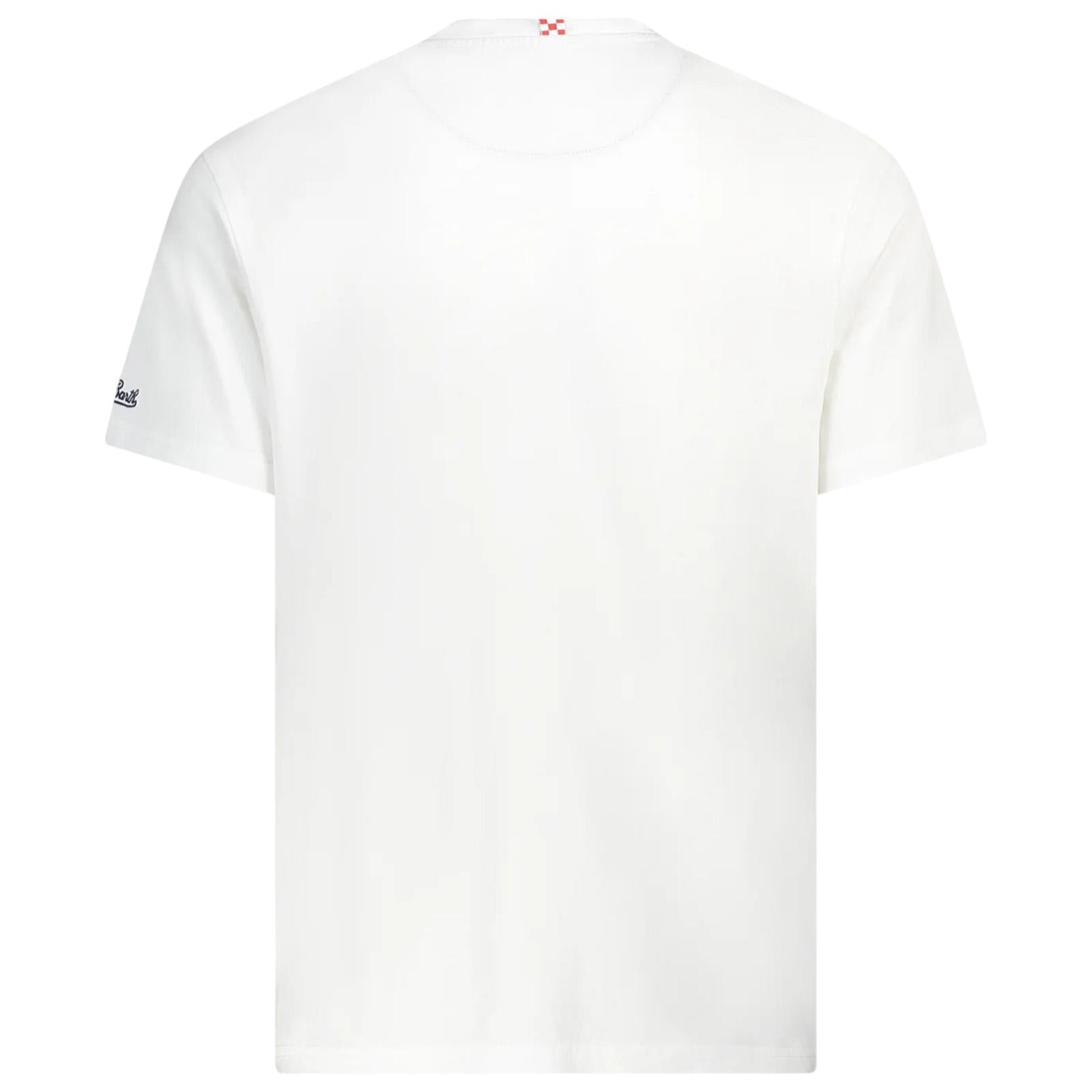 T-shirt MC2 SAINT BARTH BLANCHE 05557H MC2 SAINT BARTH