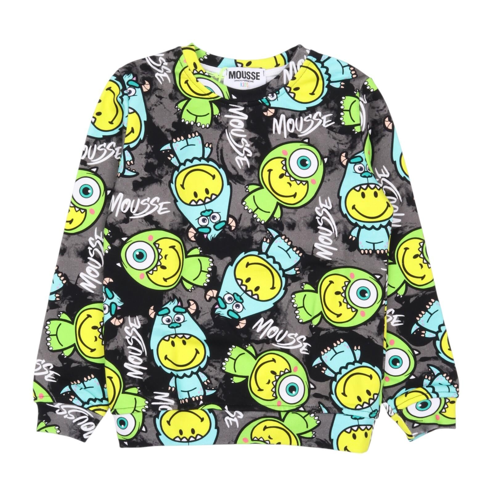 Felpa MOUSSE kids HKNFG366 MUL MOUSSE