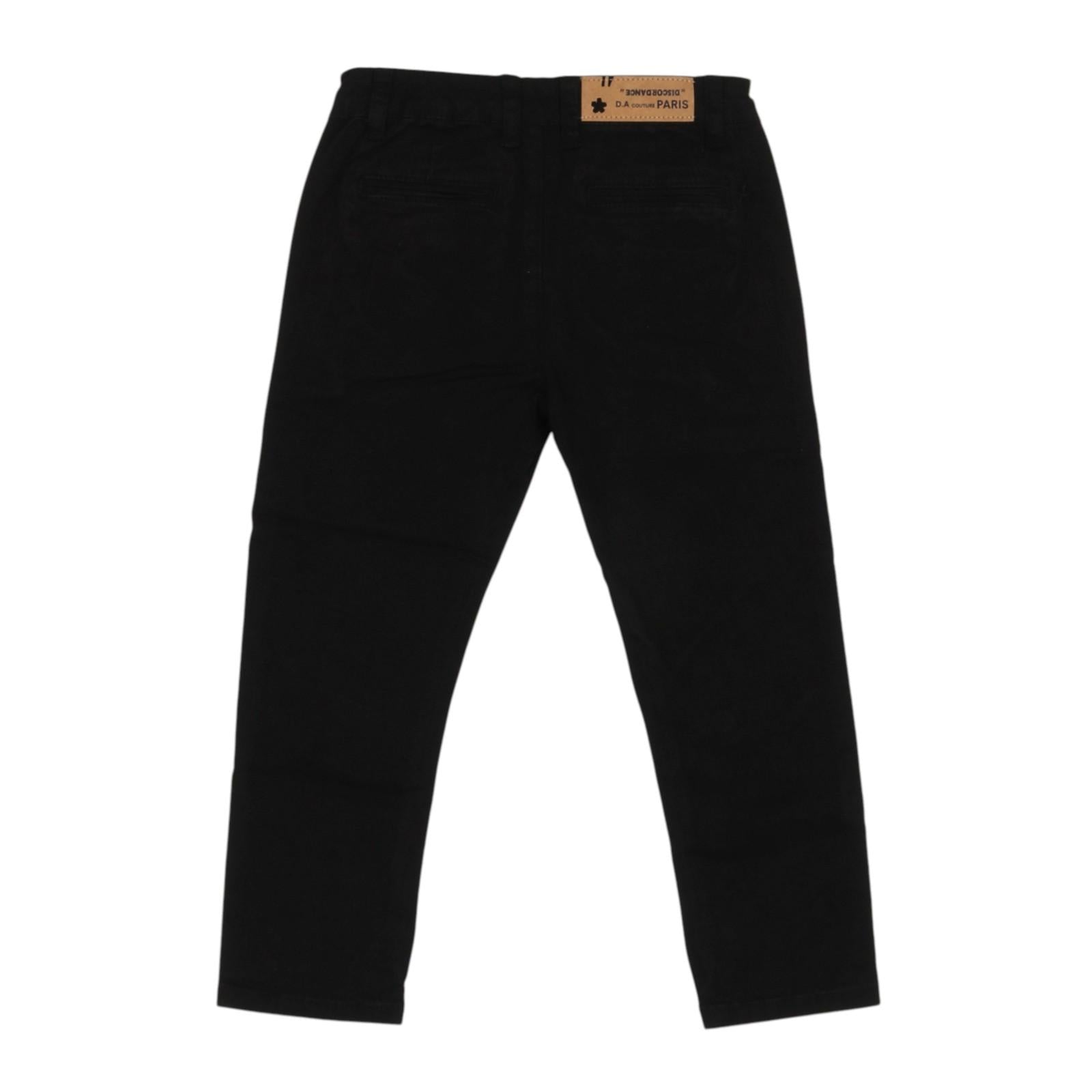 Pantalone DANIELE ALESSANDRINI kids 1231P00017 NER DANIELE ALESSANDRINI