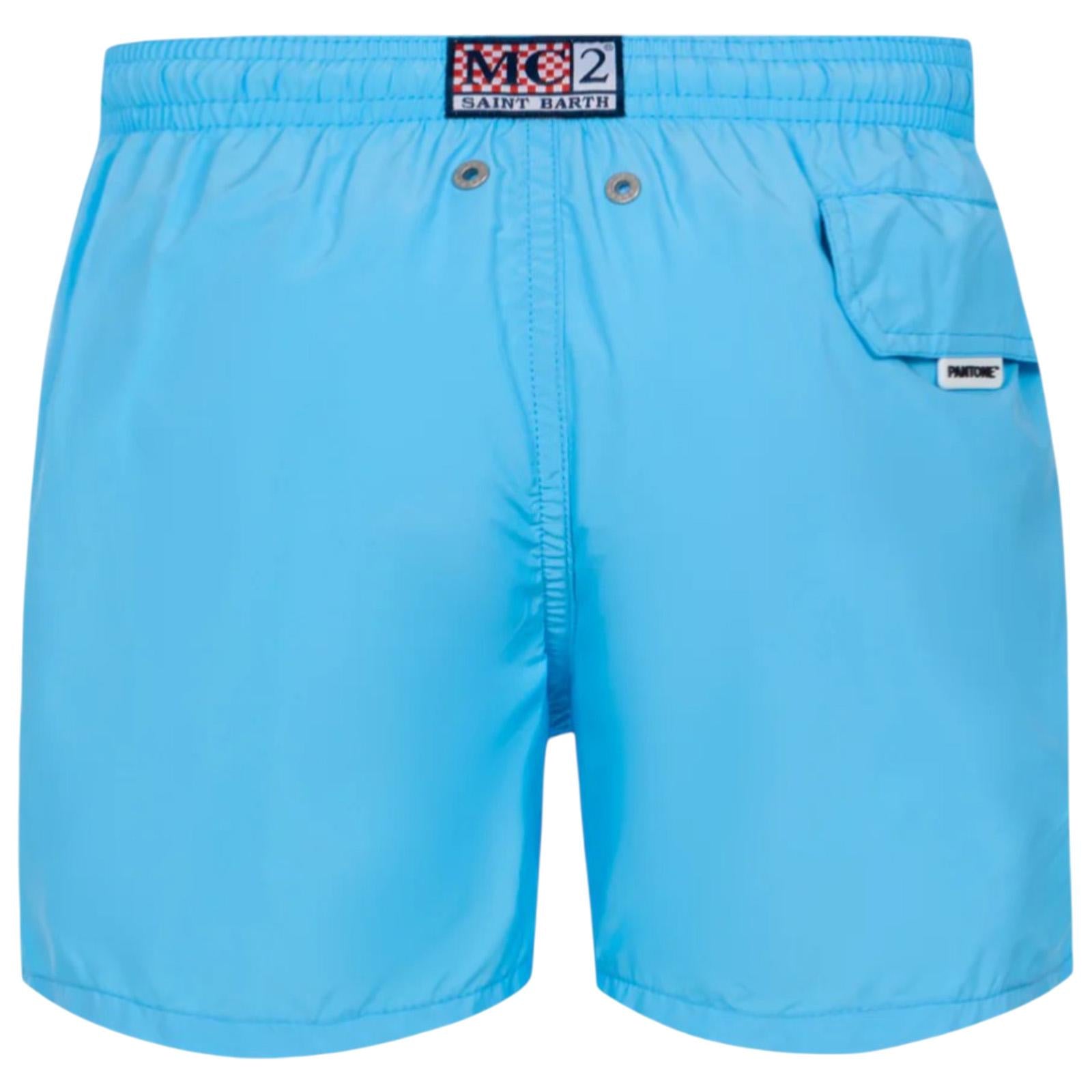 Boxer mare MC2 SAINT BARTH kids JEAN-LIGHTING-PANTONE 01619H MC2 SAINT BARTH