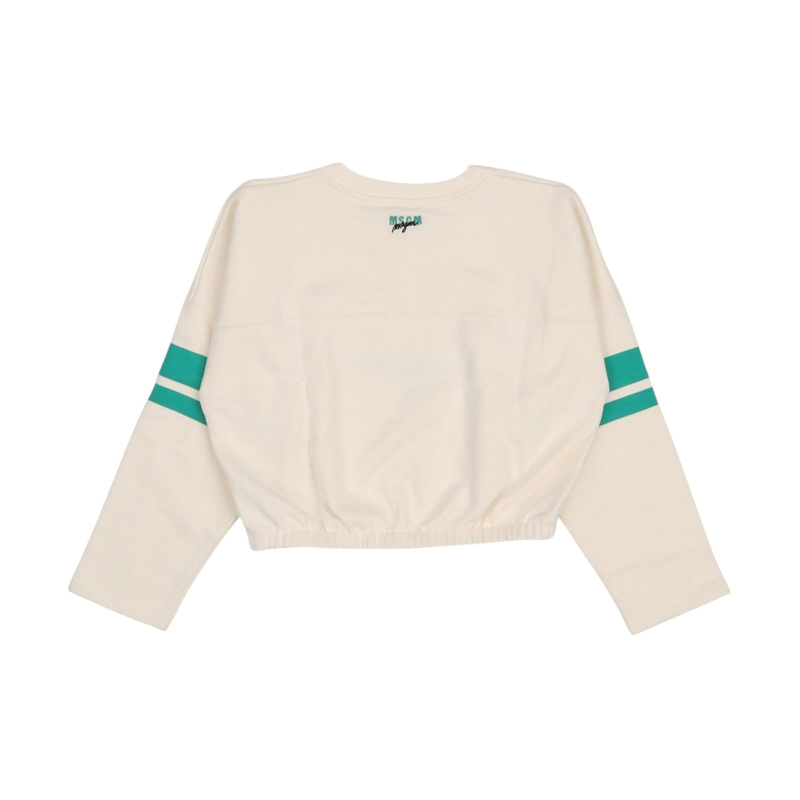 Felpa MSGM kids F4MSJGSW219 CRE MSGM