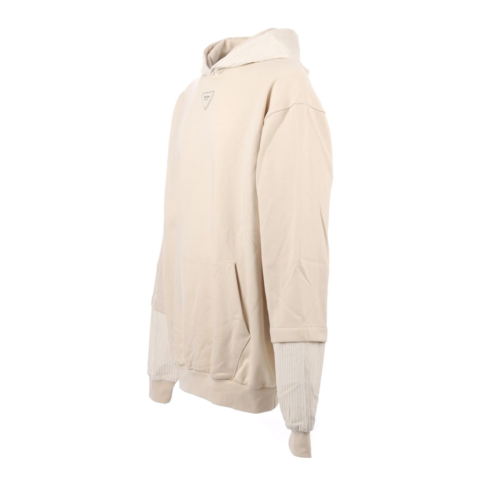 Felpa YES LONDON XMF3925 BEI YES LONDON