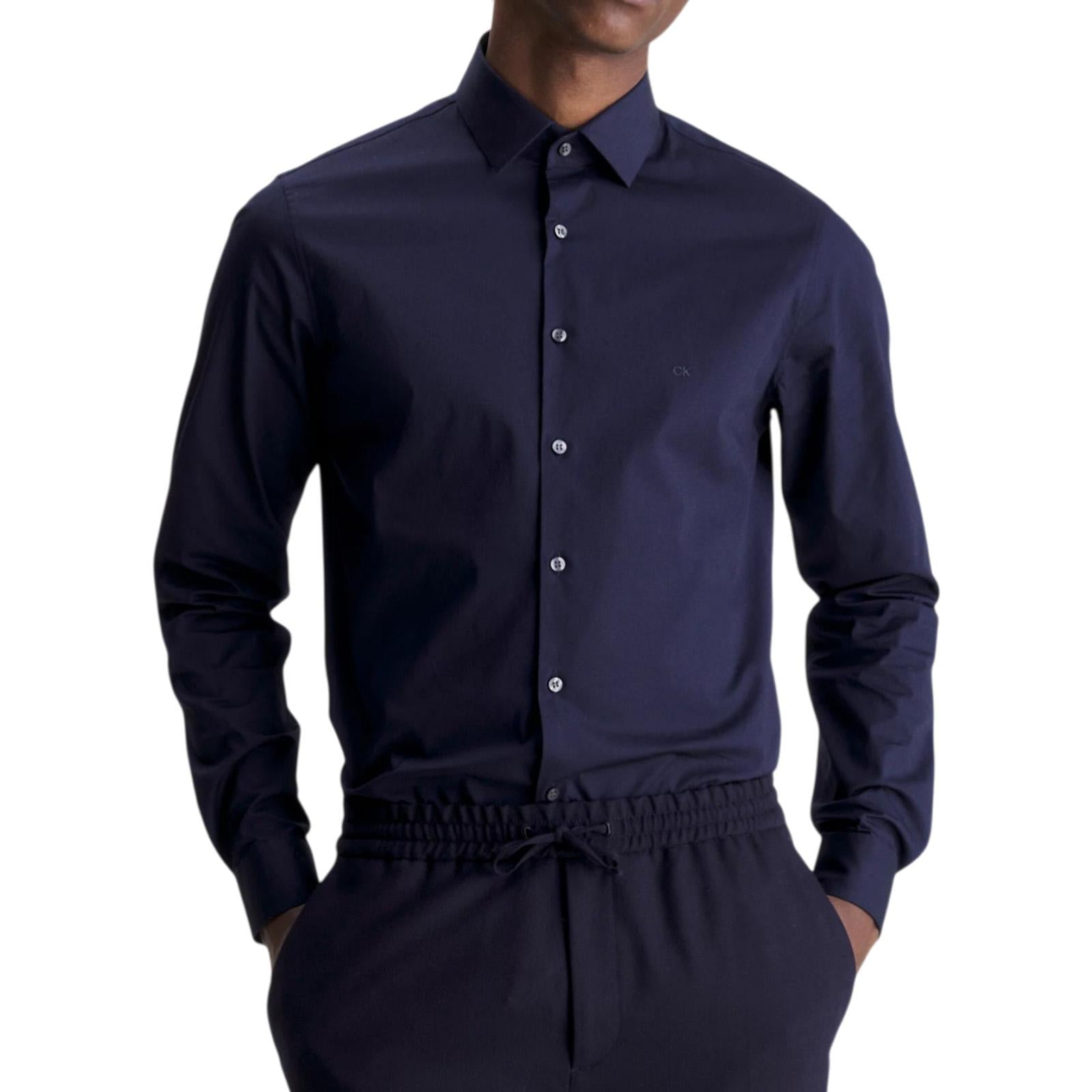 Camicia CALVIN KLEIN Uomo K10K108229 CHW