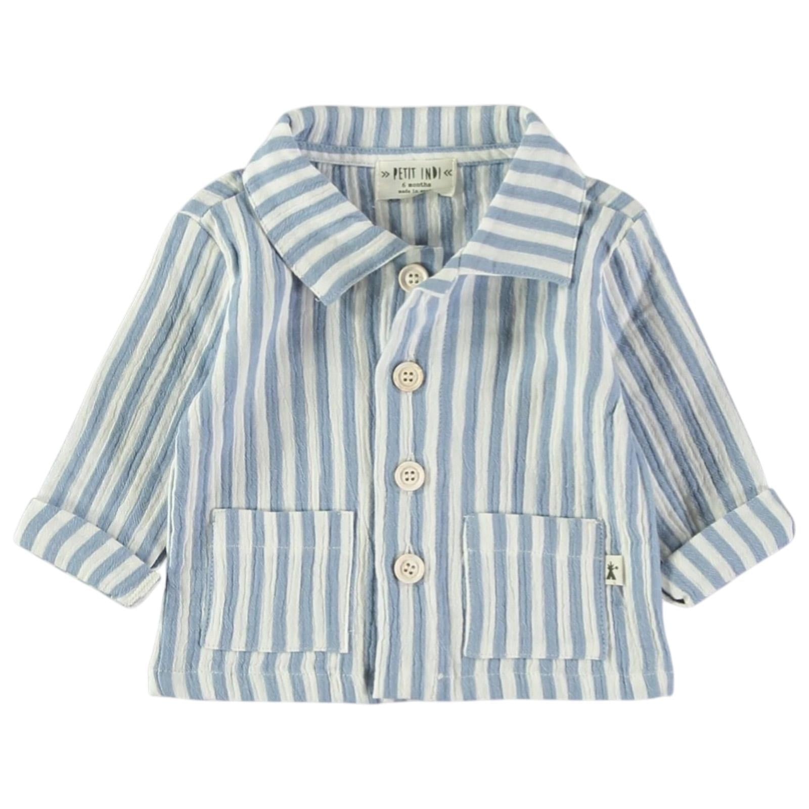 Camicia PETIT INDI kids BK-68 38 PETIT INDI