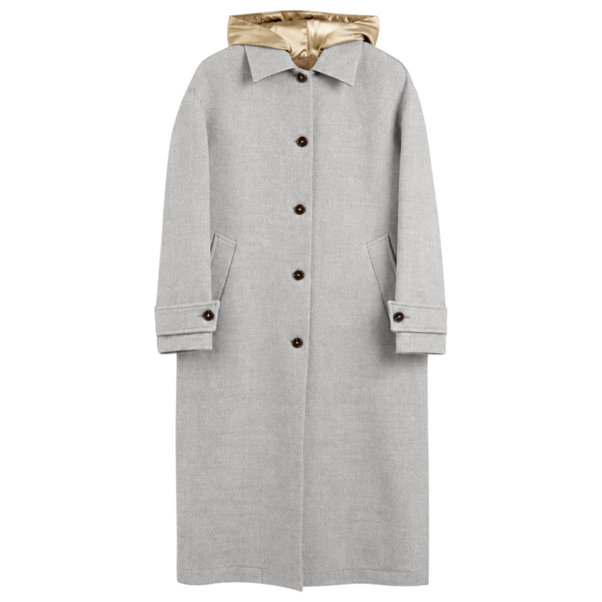Cappotto ALYSI Donna 165920-A5020 GRI 