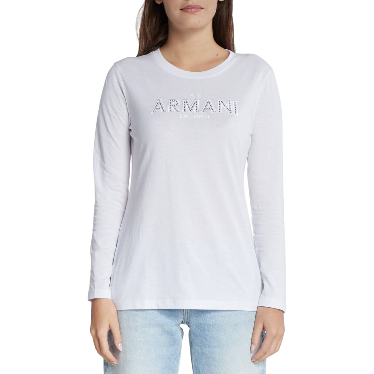 T-shirt Long Sleeve ARMANI EXCHANGE WOMAN 6RYT49-YJ3RZ 1000 