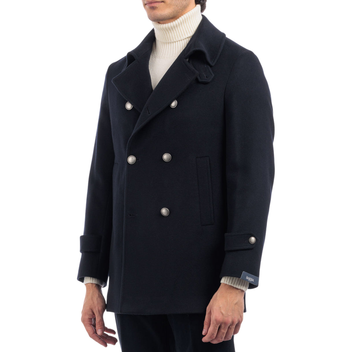 Coat BARBA MAN PEACOAT-667 4021 