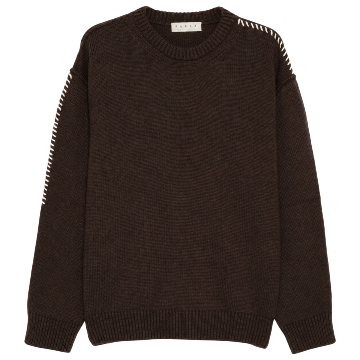 Sweater DANILO PAURA MAN HOTAKA-CREWNECK MOR 